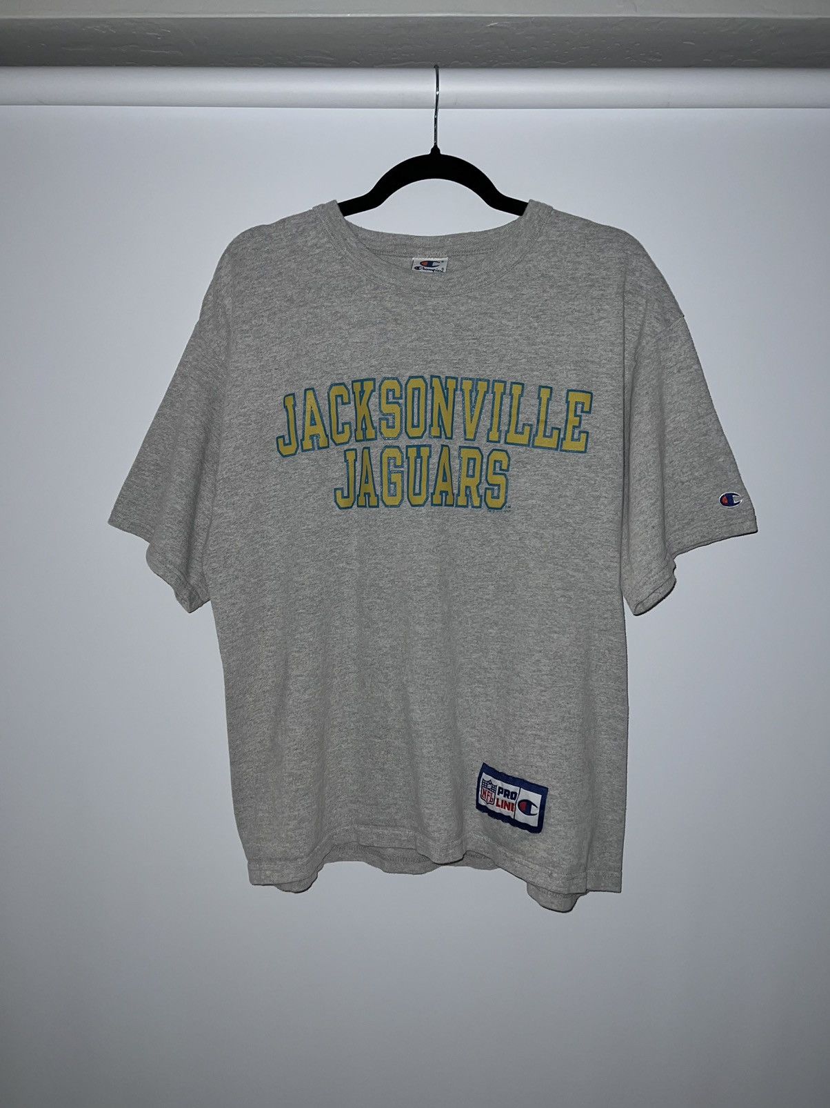 Champion × Vintage Vintage Champion Jacksonville Jaguars T-Shirt Size US L / EU 52-54 / 3 - 1 Thumbnail