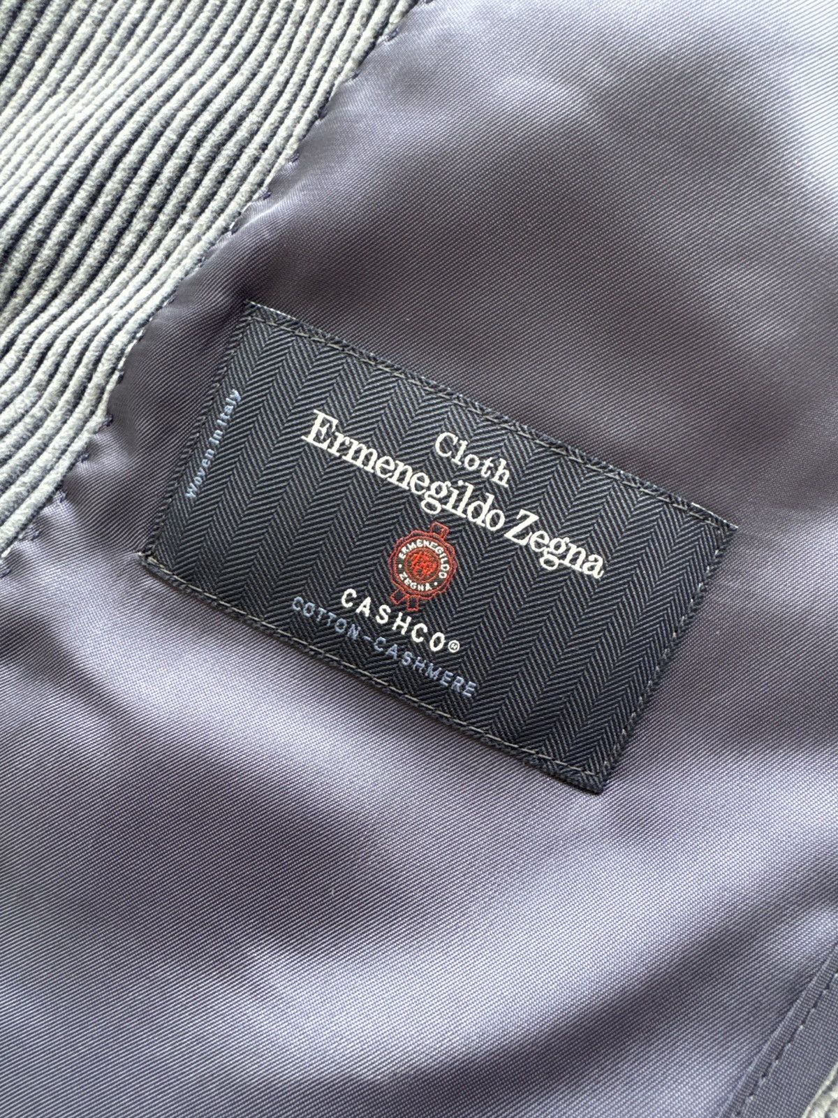 Ermenegildo Zegna Suitsupply x Zegna Corduroy Double Breasted Suit Size 38S - 5 Thumbnail