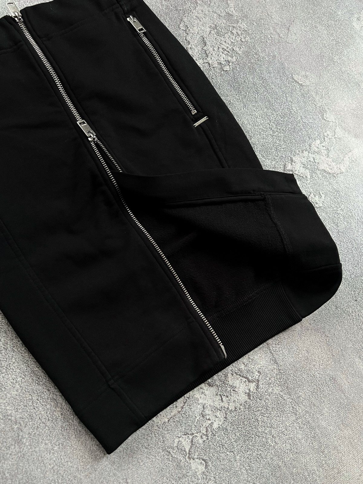 Diesel Diesel Black Cotton Jersey Zip Front Skirt Pockets Size 26 Size 26" / US 2 / IT 38 - 5 Thumbnail