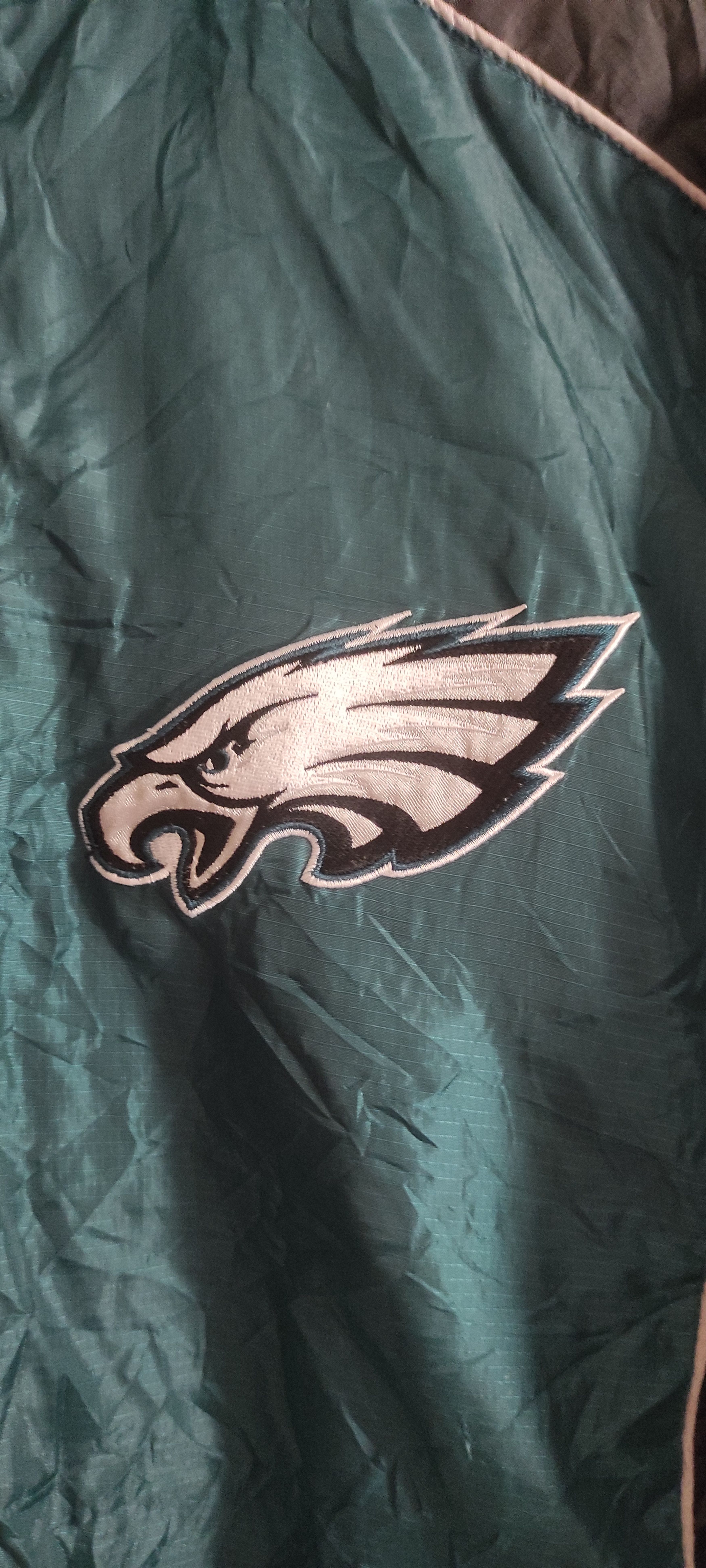 NFL × Vintage Vintage 90s Philadelphia Eagles NFL Full Zip Puffer Jacket Size US M / EU 48-50 / 2 - 11 Thumbnail