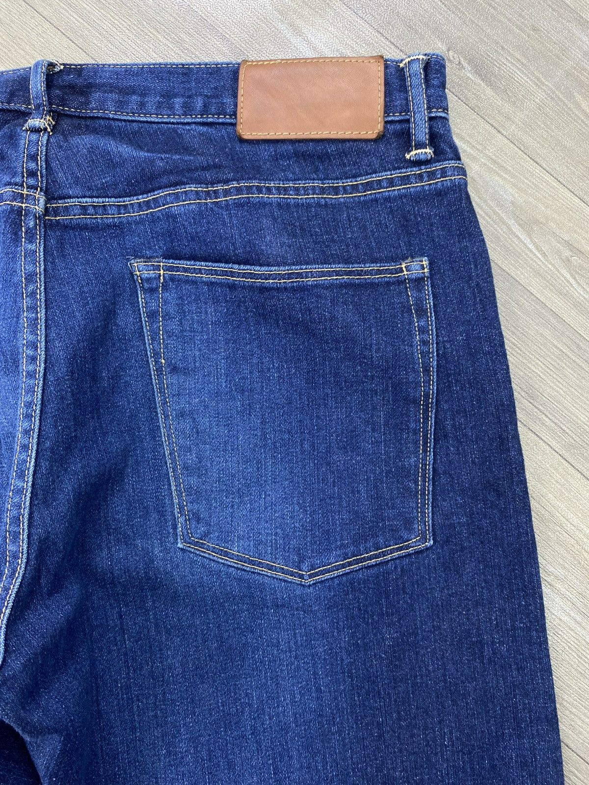 Spellbound 🇯🇵Vintage Spellbound Japan Selvedge Faded Straight Blue Jeans Size US 34 / EU 50 - 15 Thumbnail