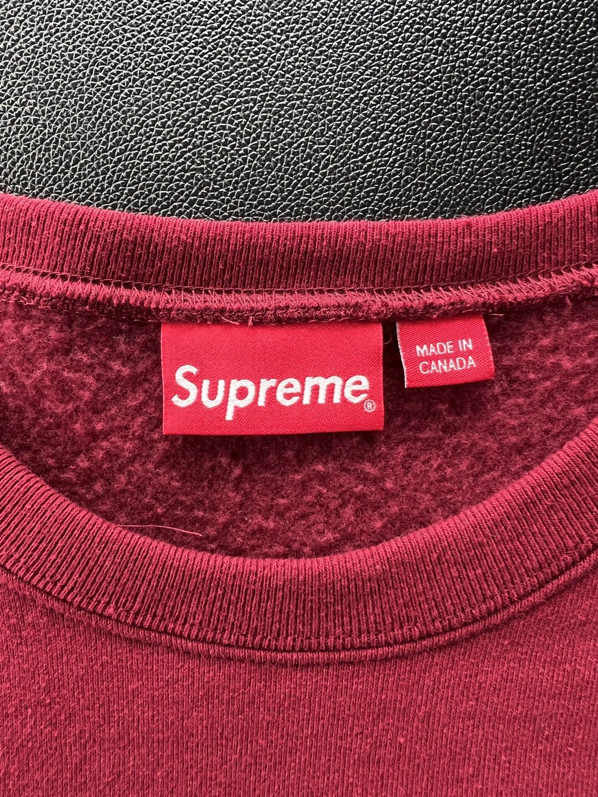 Supreme Supreme “Box Logo” Crewneck FW22 / Large / Cardinal Size US L / EU 52-54 / 3 - 3 Thumbnail