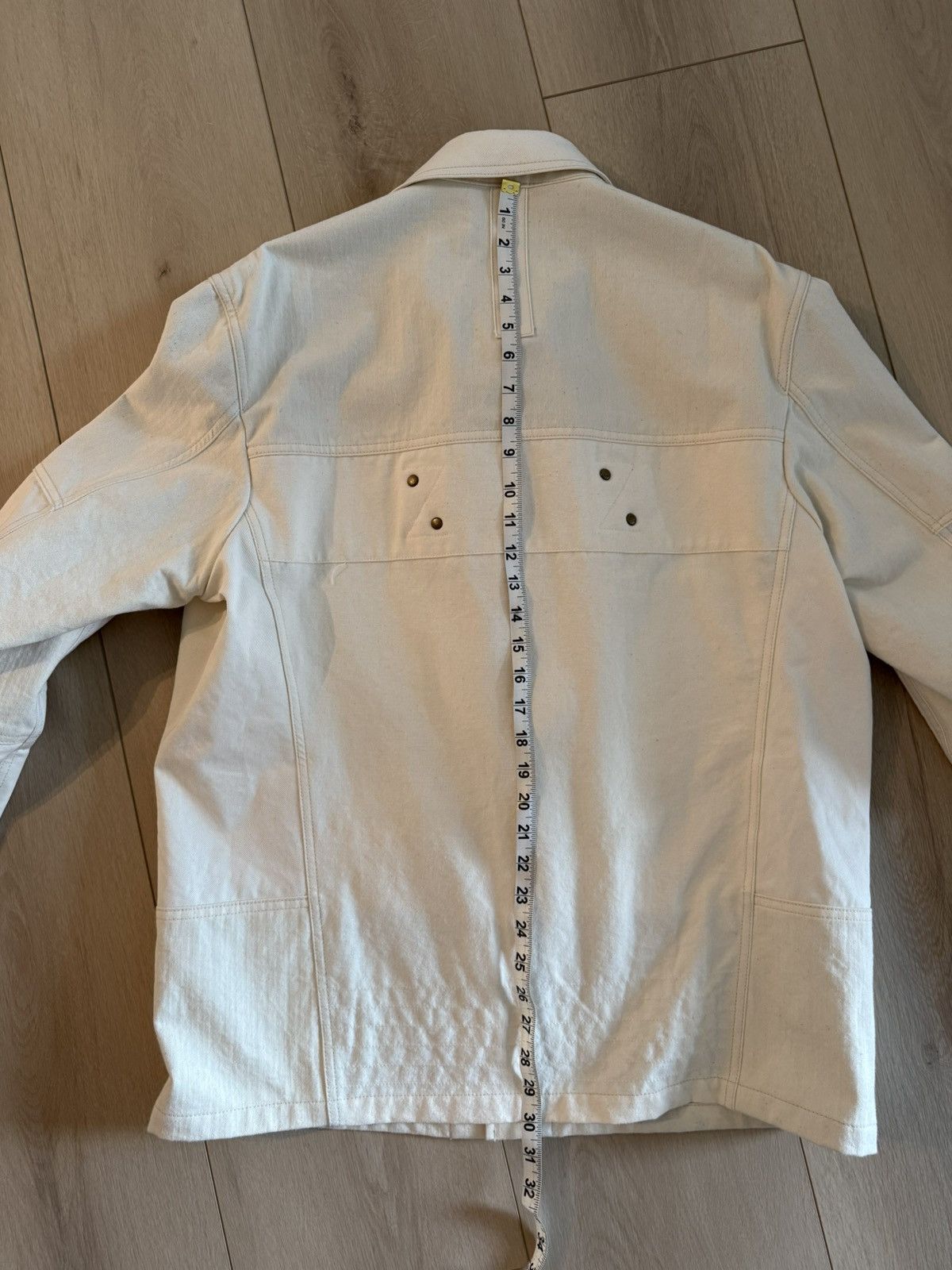 Junya Watanabe Junya Watanabe Canvas White Light Jacket Size US XL / EU 56 / 4 - 9 Thumbnail