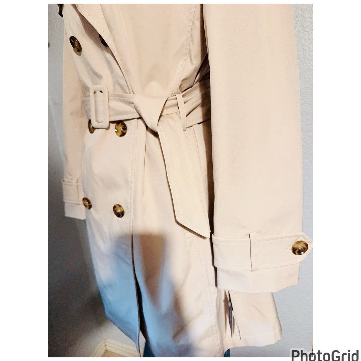 Kate Spade Kate Spade Belted Pleated Back Trench Coat NWT Size XL / US 12-14 / IT 48-50 - 9 Thumbnail