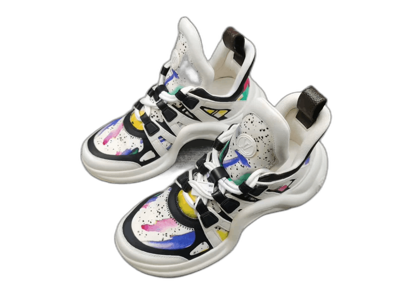 Louis Vuitton Louis Vuitton Archlight Graffiti Sneakers Size 36.5 Size US 6 / IT 36 - 1 Thumbnail