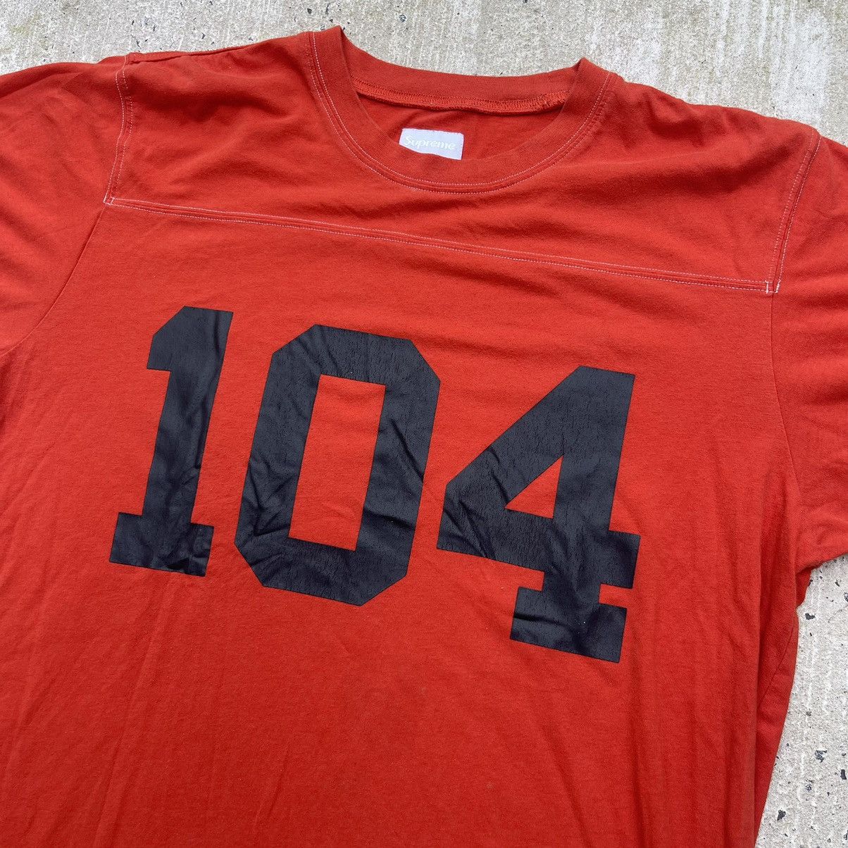 Supreme ORANGE 2016 SUPREME 104 FOOTBALL TOP Size US L / EU 52-54 / 3 - 2 Thumbnail