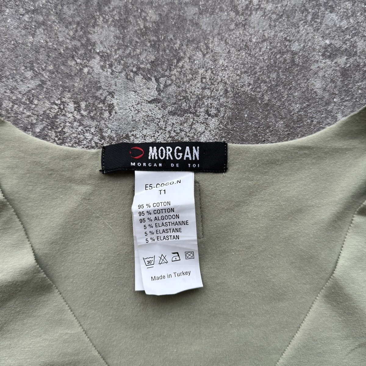 Morgan De Toi 2000’s Morgan de Toi Vintage Y2K Braided Side Tee Size M / US 6-8 / IT 42-44 - 9 Thumbnail