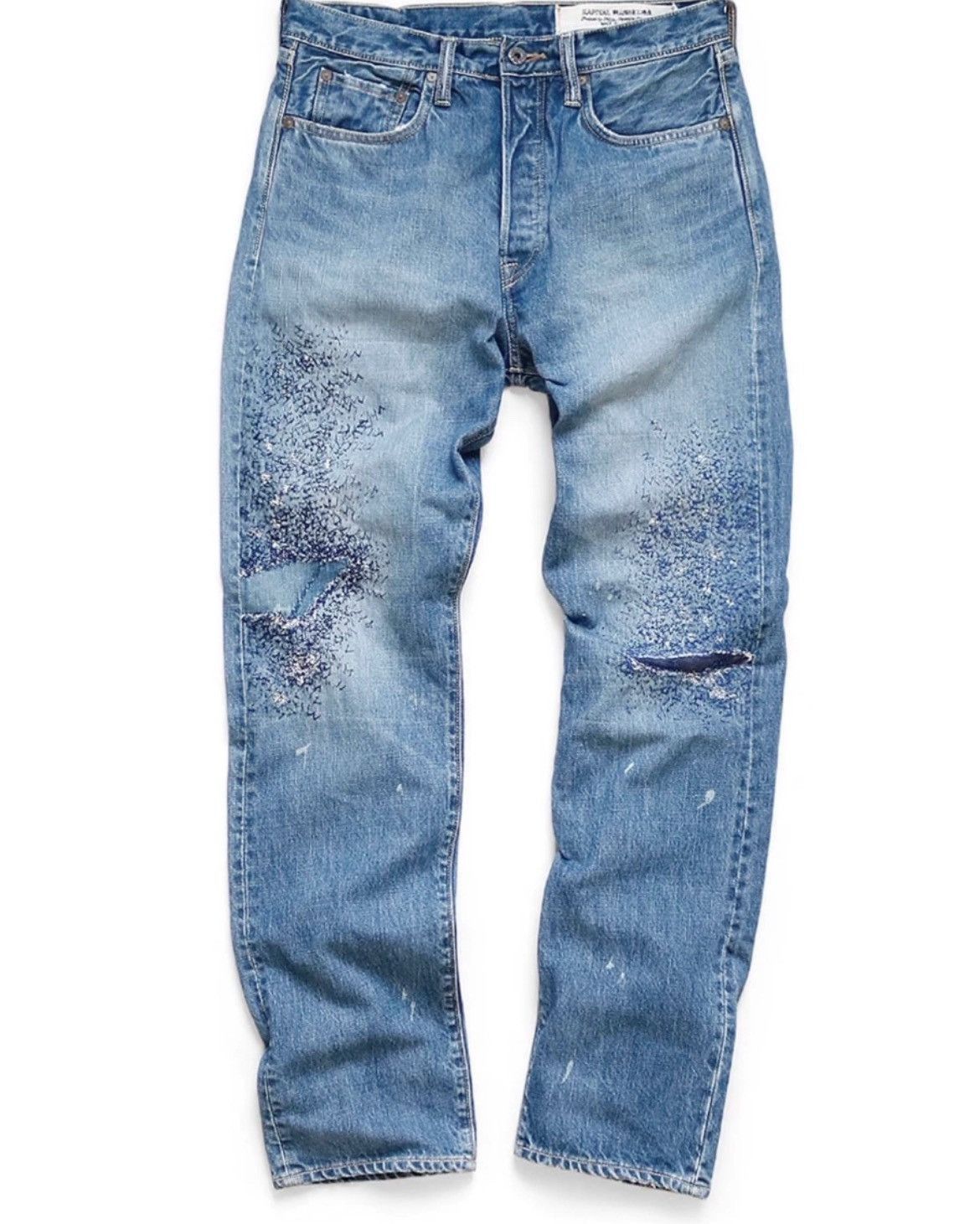 Kapital Kapital Erosive Embroidere Fashion Vintage - DMC-2508 Size US 32 / EU 48 - 5 Thumbnail