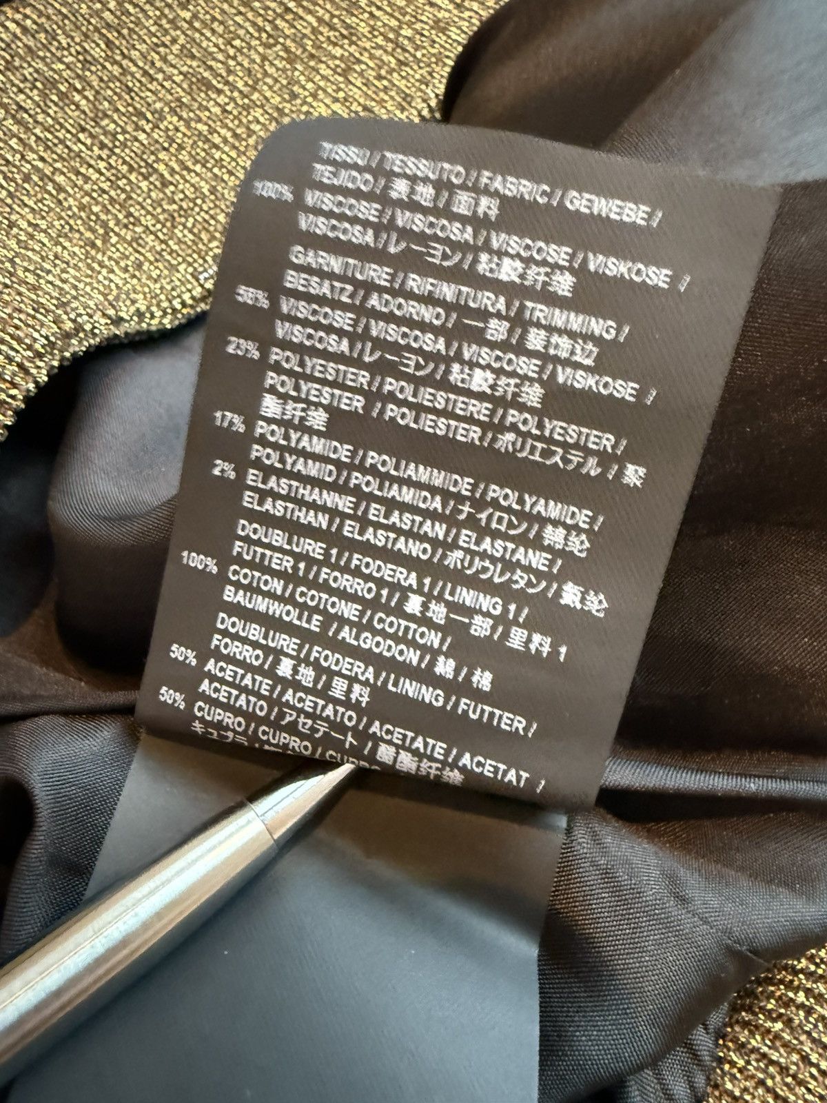 Saint Laurent Paris Holy Grail SS16 Saint Laurent Hedi Slimane Baby Teddy jacket Size US M / EU 48-50 / 2 - 25 Thumbnail