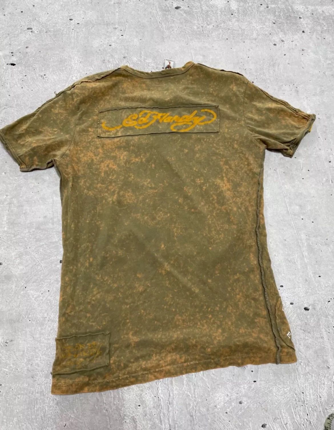 Ed Hardy × Vintage ed hardy vintage t shirt printed Yk2 woman's Size L / US 10 / IT 46 - 8 Thumbnail