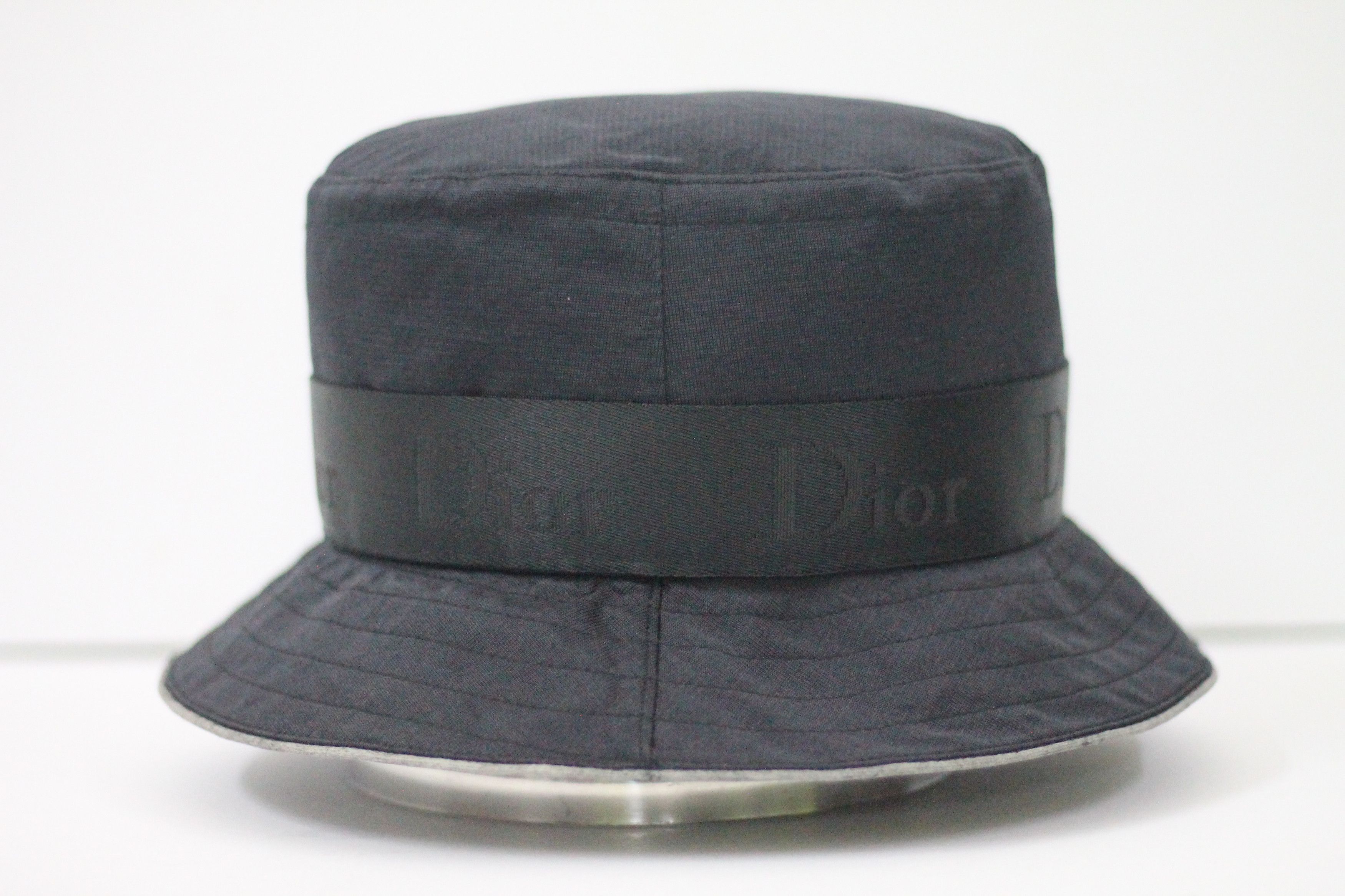 Christian Dior Monsieur Original CHRISTIAN DIOR Silk Bucket Hat size 58 Size ONE SIZE - 6 Thumbnail