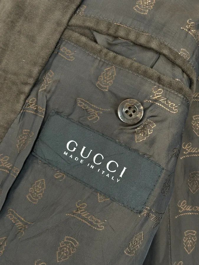 Gucci FW2008 Gucci Brown Wool Double-Breasted Coat by Frida Giannini Size US S / EU 44-46 / 1 - 10 Thumbnail