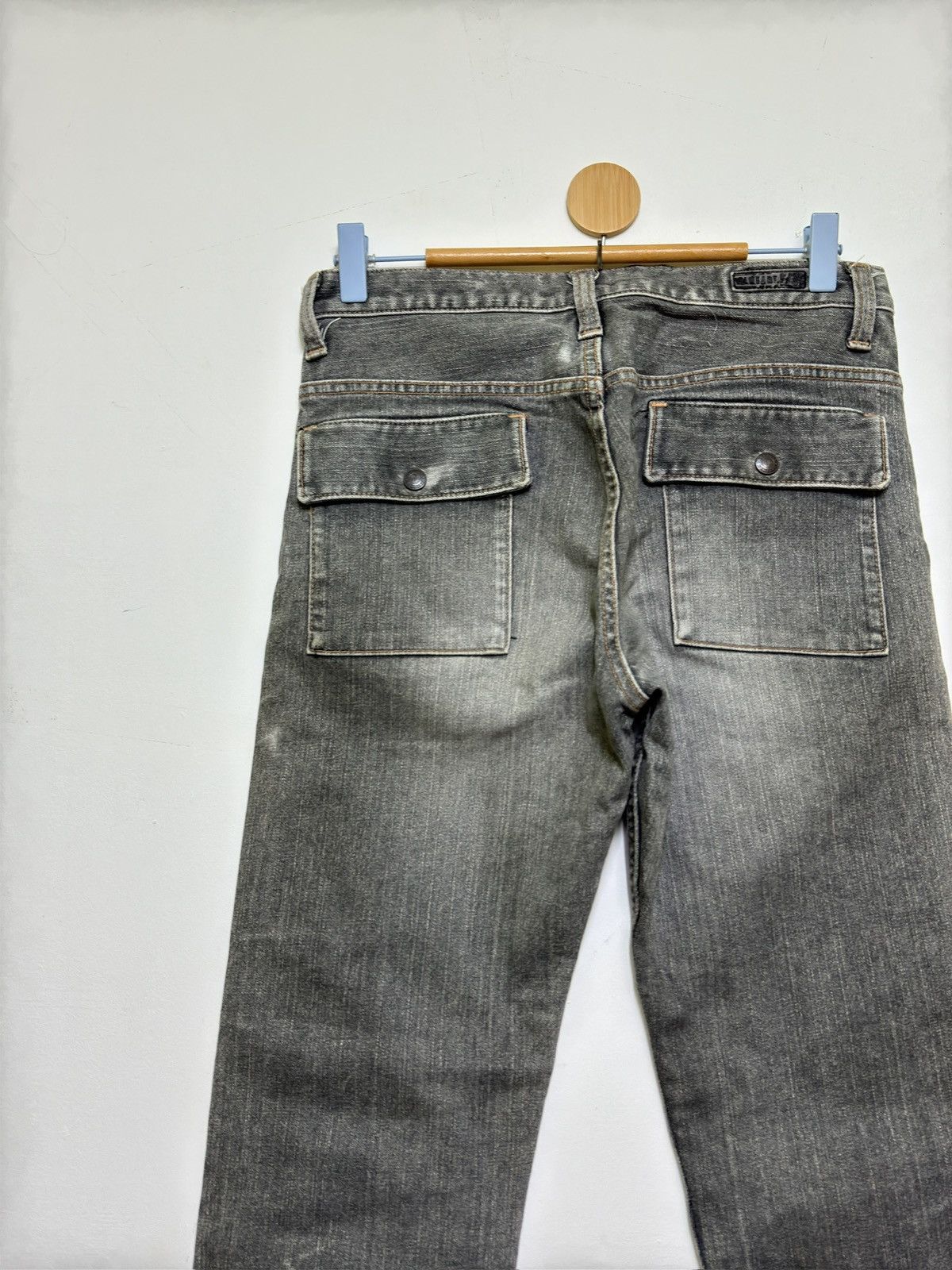 Vintage Vintage GL Heart Bush Pants Front Flap Pocket Denim Size US 28 / EU 44 - 9 Thumbnail