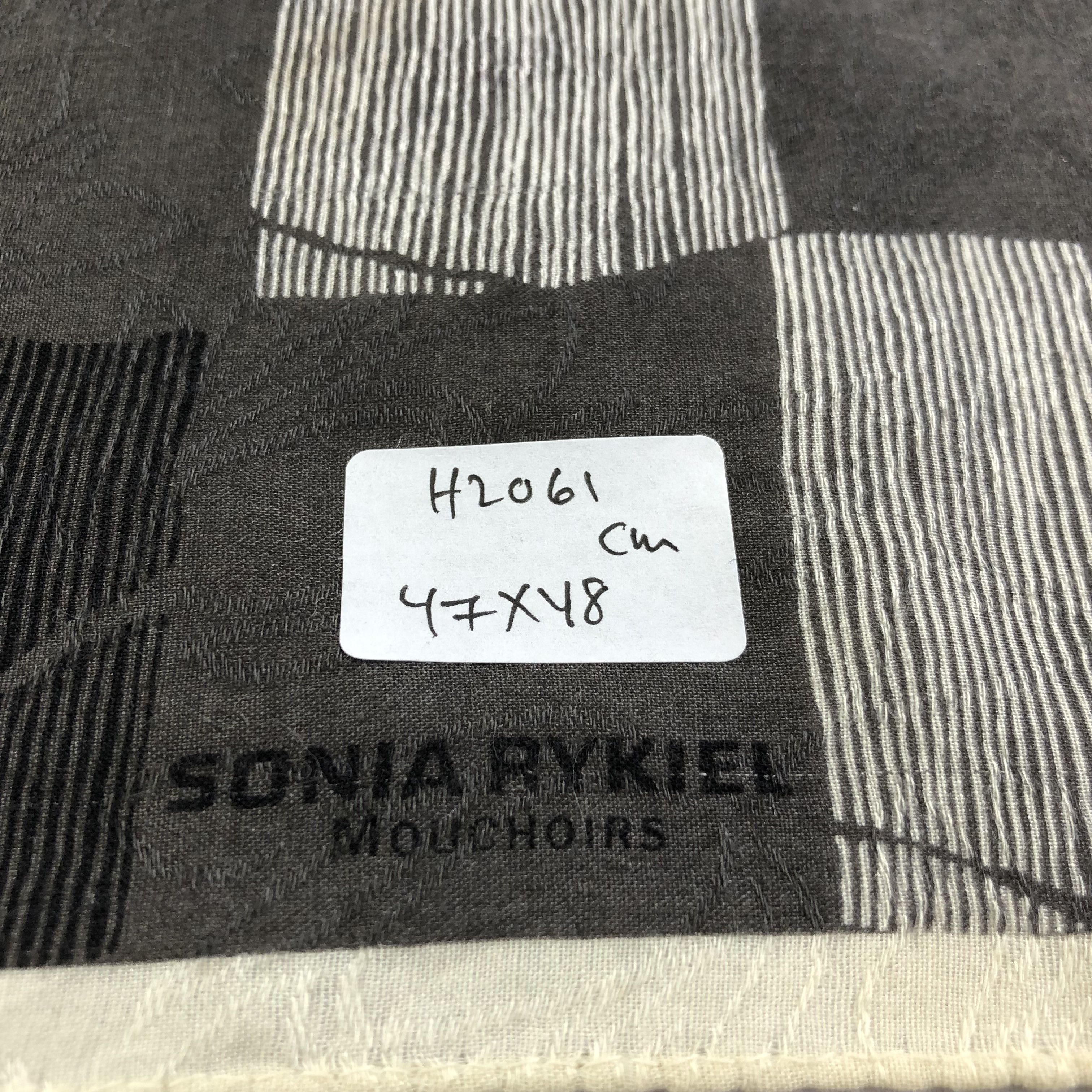 Sonia Rykiel Sonia Rykiel Handkerchief Neckerchief Bandana H2061 Size ONE SIZE - 9 Thumbnail
