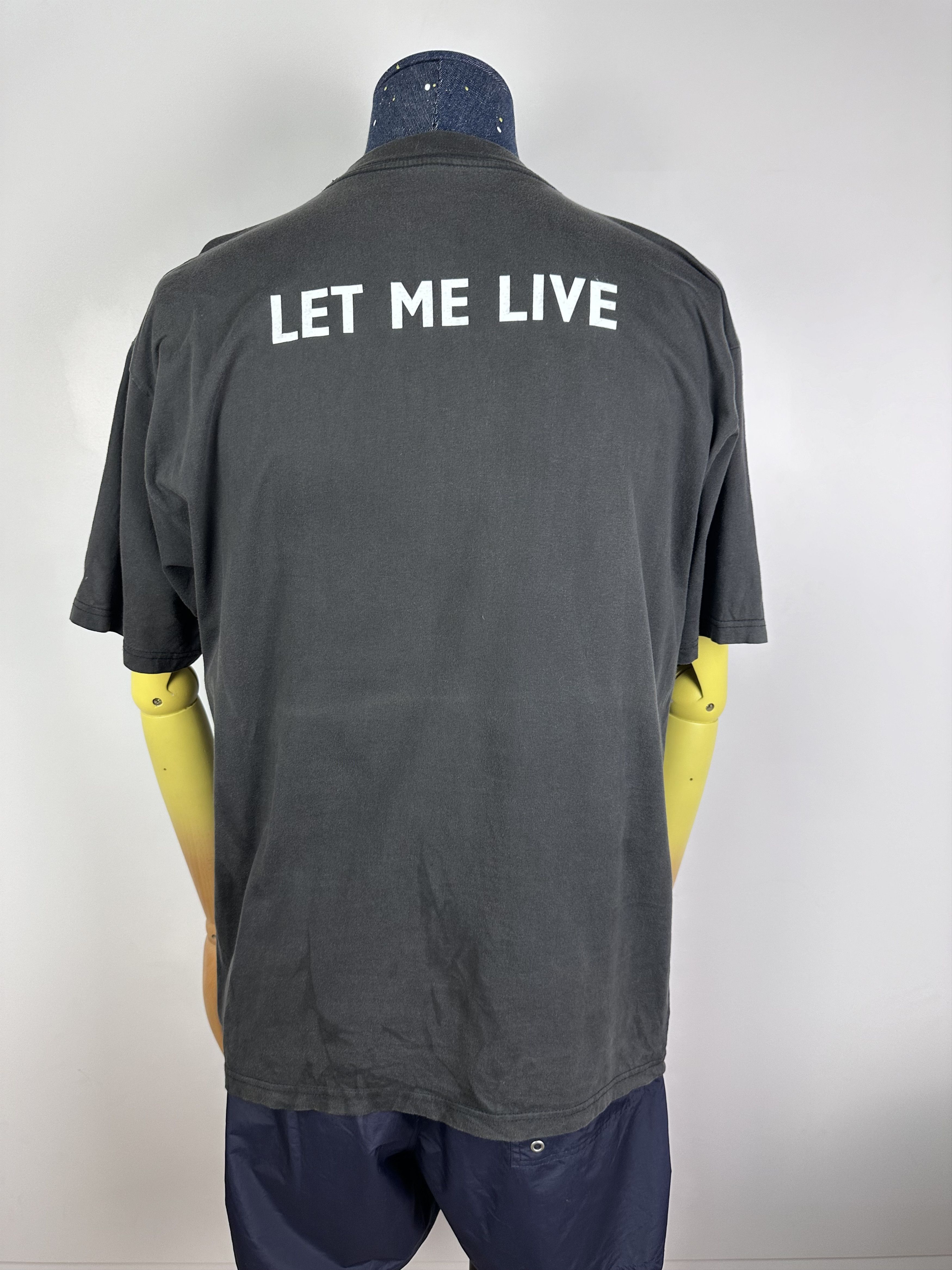Vintage Queen 1996 Let Me Live T Shirt Grey Size L Men Vintage Size US L / EU 52-54 / 3 - 7 Thumbnail