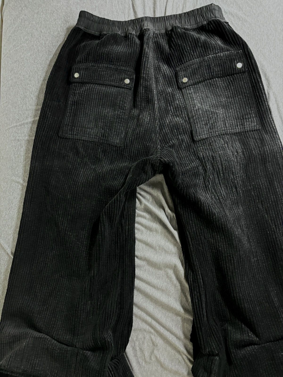 Rick Owens × Rick Owens Drkshdw Rick Owens DRKSHDW Black Porterville Geth Belas Trousers Size US 36 / EU 52 - 2 Thumbnail