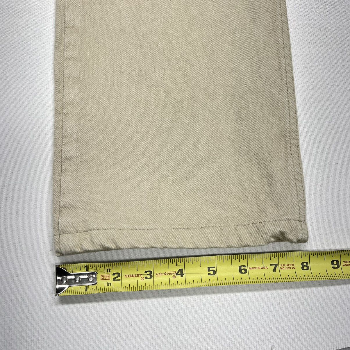 Levi's Levis 505 Jeans Regular Fit Straight Khaki Pants Denim Size US 33 - 20 Thumbnail