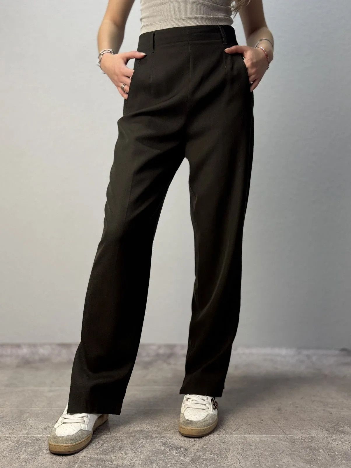 Jean Paul Gaultier 👉 Vintage Jean Paul Gaultier Silk Casual Pants Luxury Japan Size 30" / US 8 / IT 44 - 3 Thumbnail