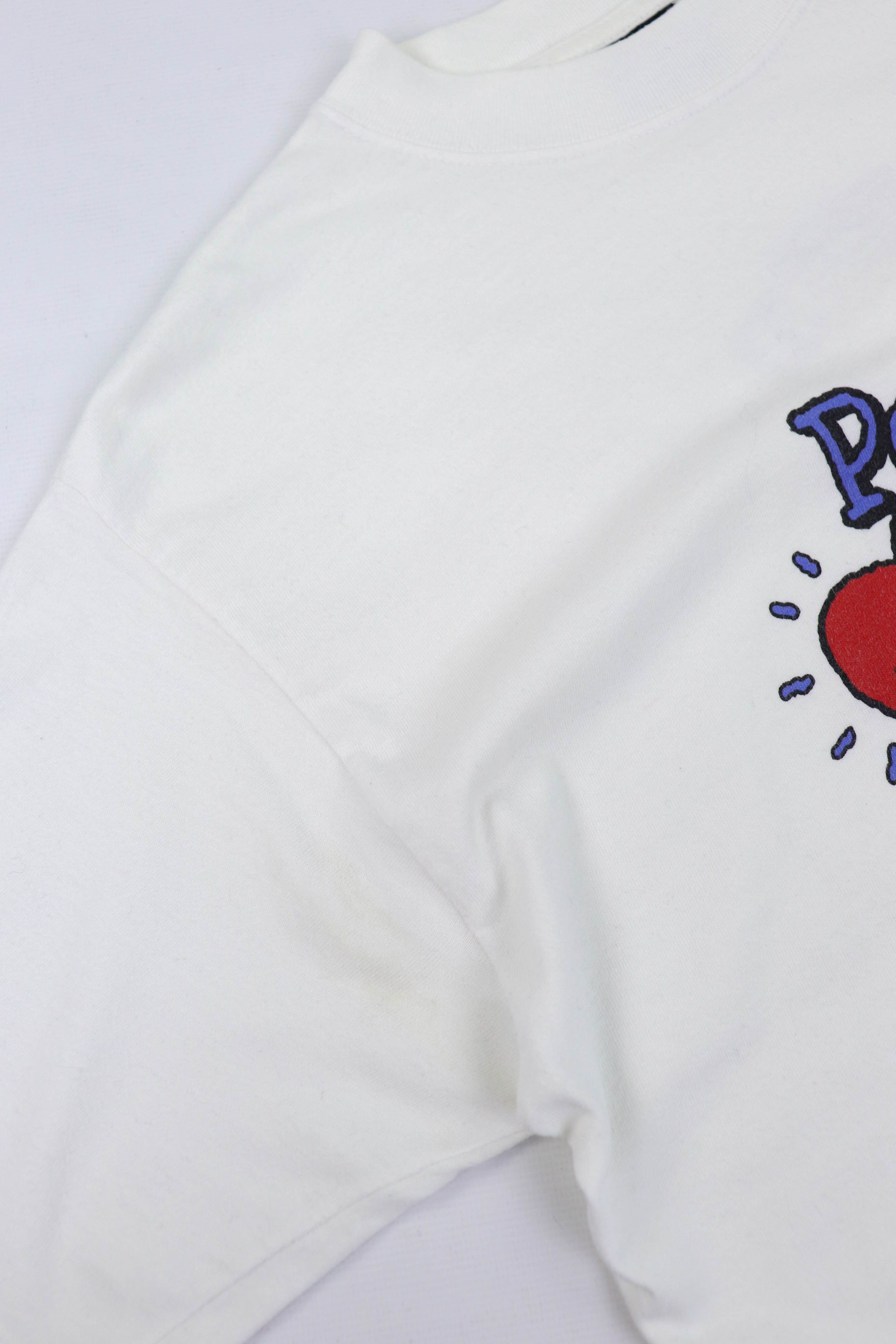 Vintage Vintage Ben & Jerry's USA Made Peace Love Ice Cream T-shirt Size US M / EU 48-50 / 2 - 8 Thumbnail