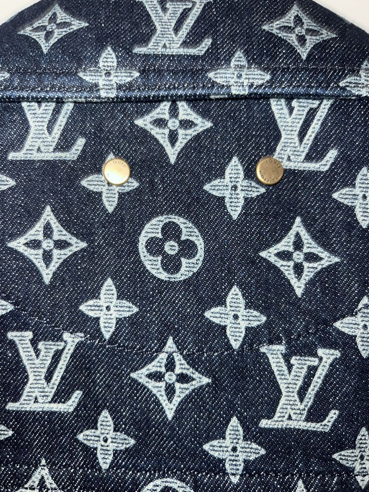 Louis Vuitton Louis Vuitton Monogram Denim Jacket Size US L / EU 52-54 / 3 - 7 Thumbnail
