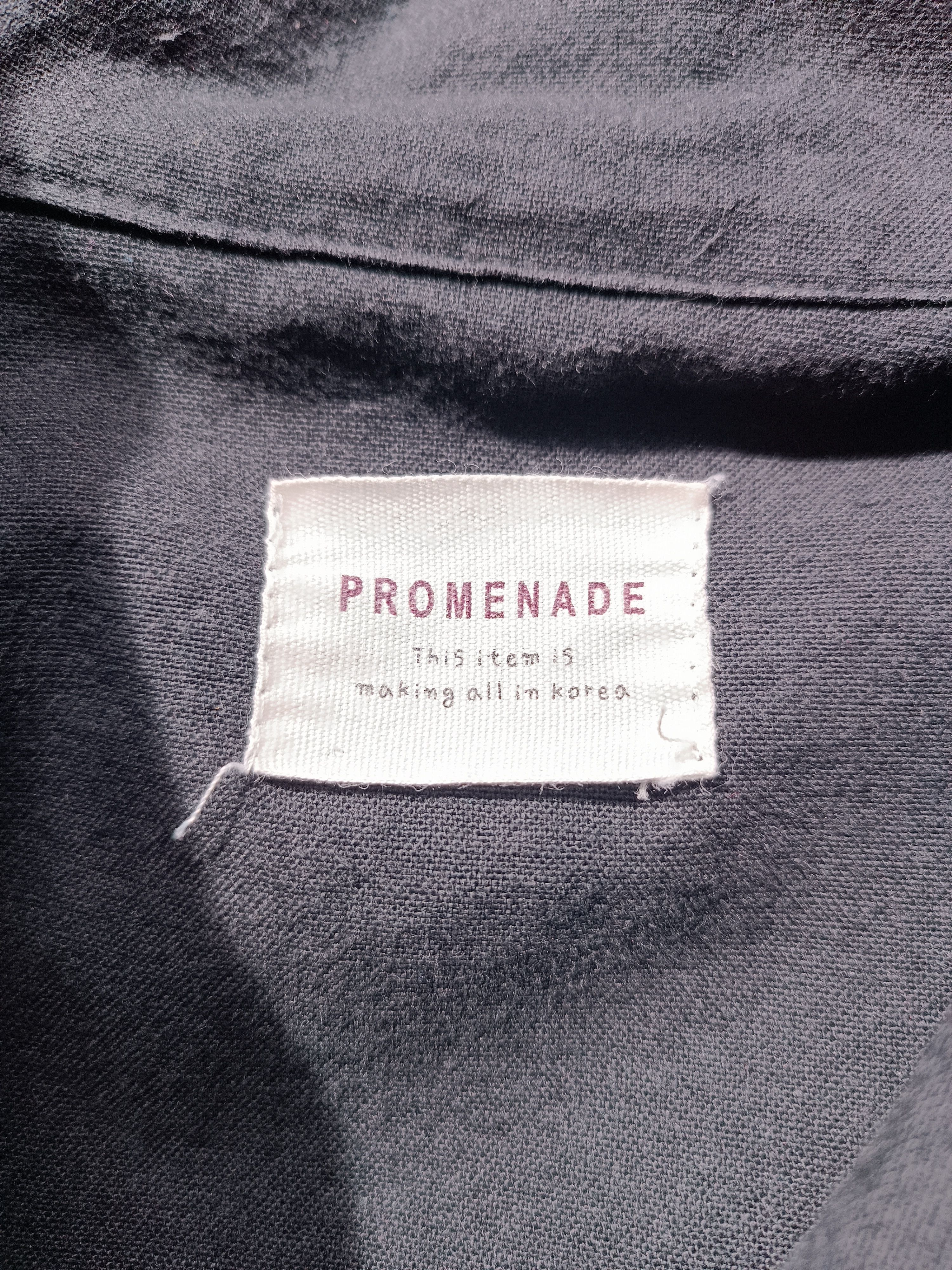 Japanese Brand Black Utility Chore Jacket Double Layer Yohji Issey Style Size US L / EU 52-54 / 3 - 8 Thumbnail