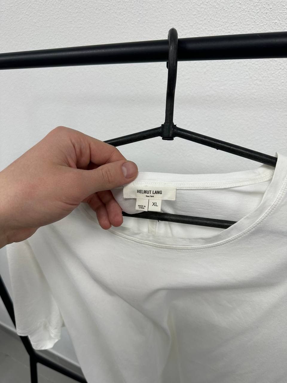 Helmut Lang Helmut Lang White T-Shirt size XL Size US XL / EU 56 / 4 - 4 Thumbnail