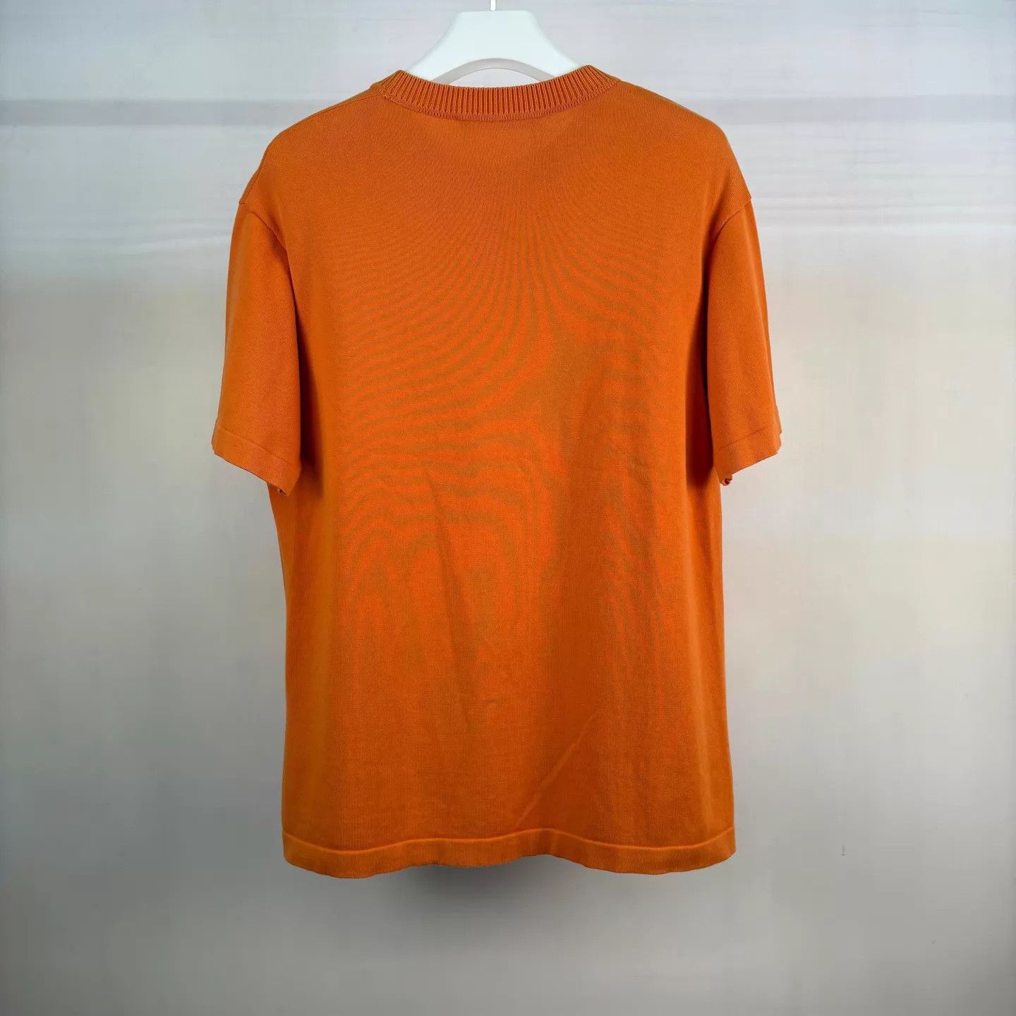 Louis Vuitton Louis Vuitton Orange Pin Short Sleeve Knit Tee L Italy Size US L / EU 52-54 / 3 - 2 Thumbnail