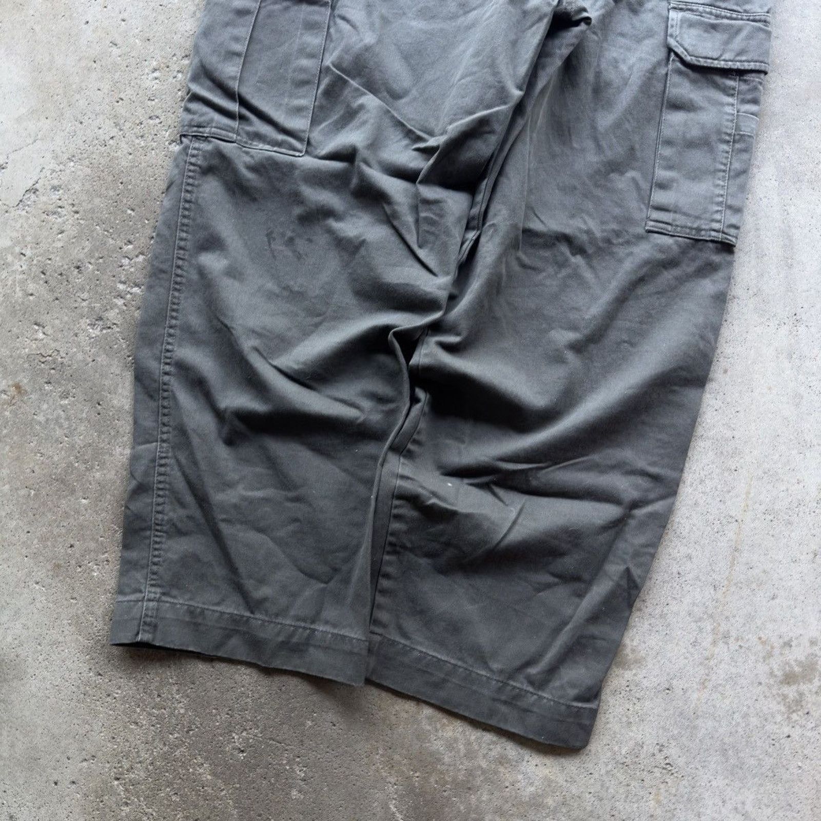 Vintage Vintage Baggy Green Cargo Pants ERD Grunge Skater Size US 35 - 9 Thumbnail