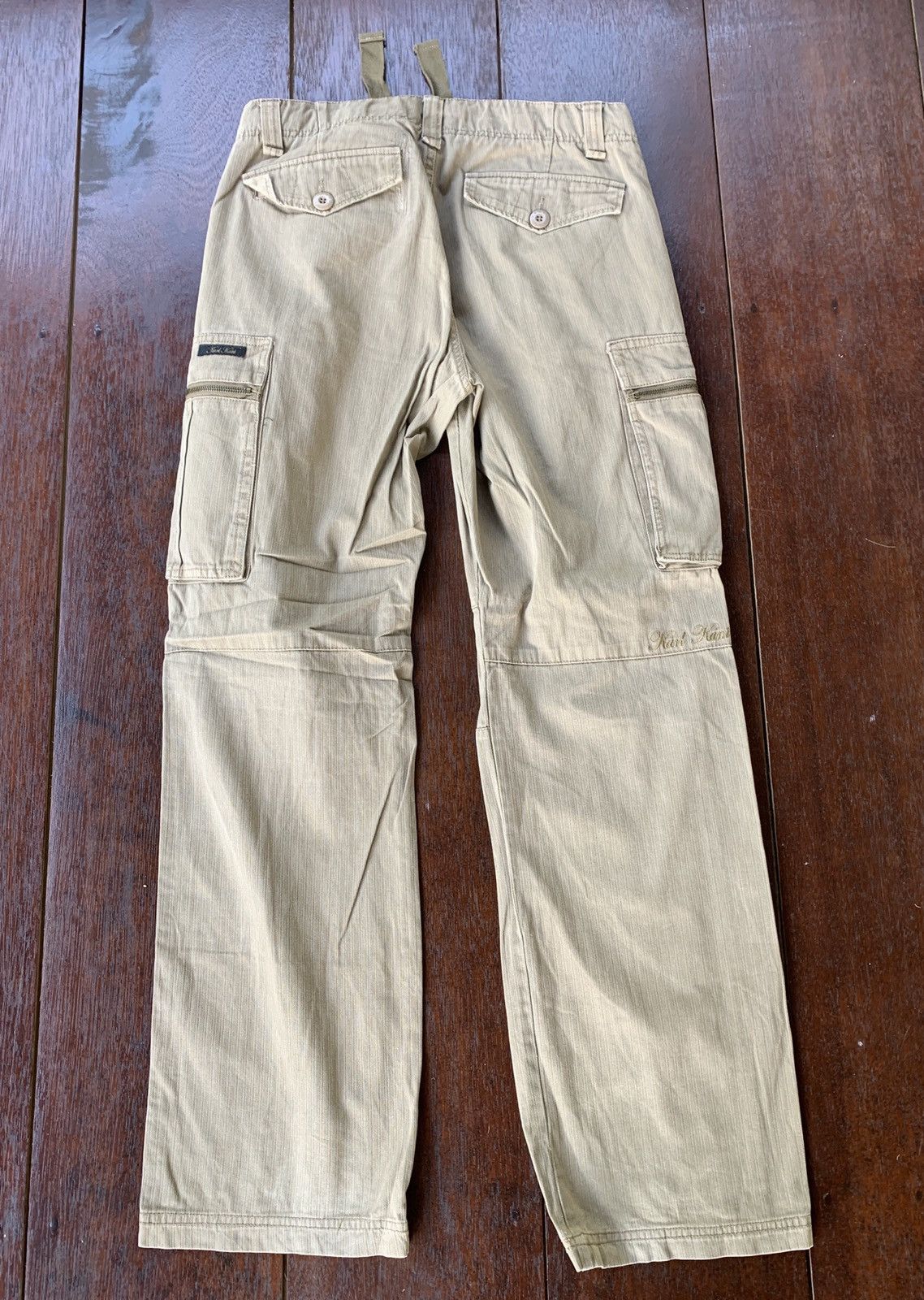 Karl Kani × Vintage 90s Karl Kani hip hop tupac travis style cargo pants Size US 35 - 2 Thumbnail
