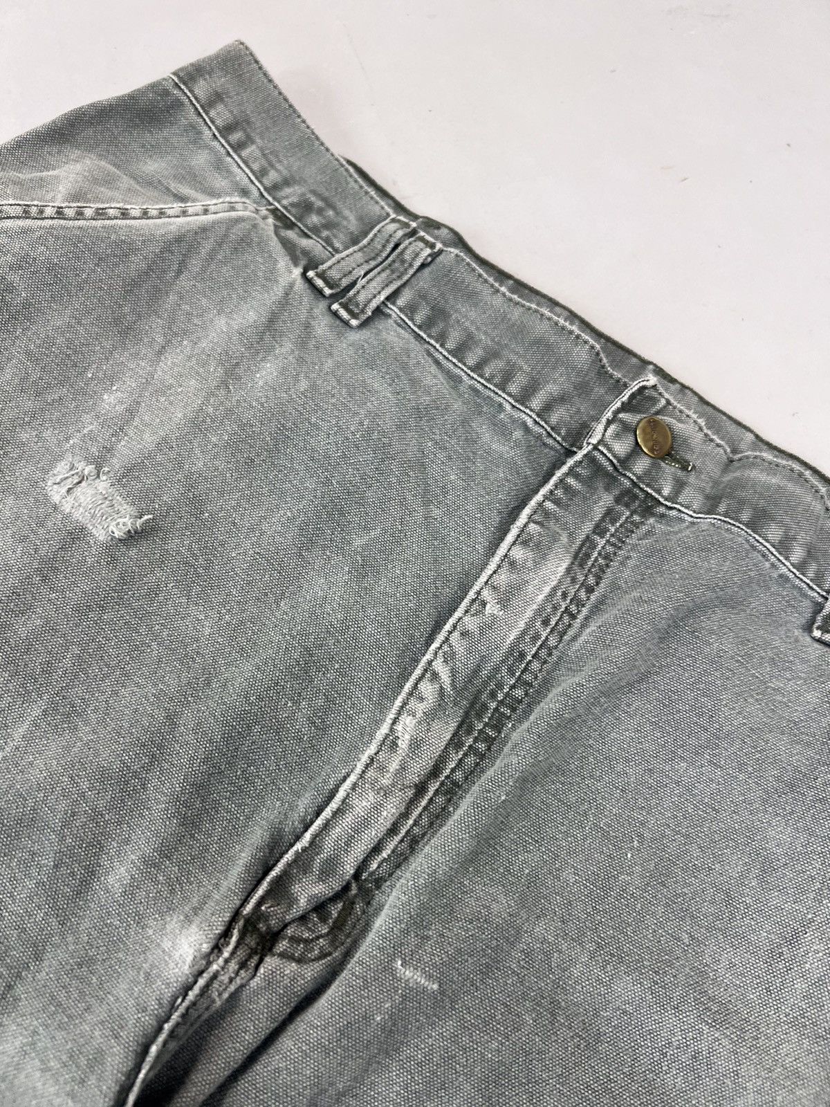 Carhartt Vintage Carhartt B1140 damaged cargo denim Size US 38 / EU 54 - 6 Thumbnail