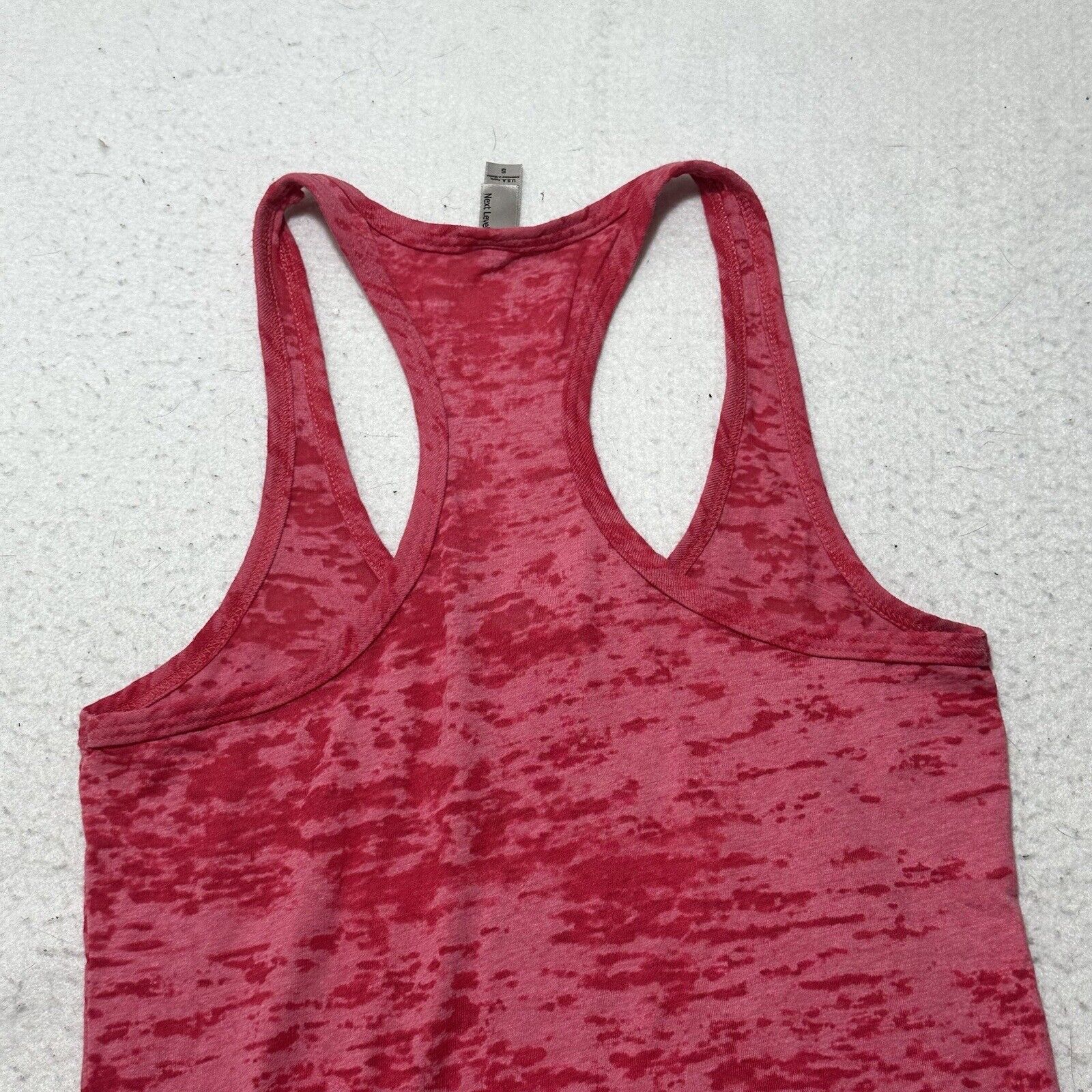 Next Level Daytona Beach Bike Week 21 Pink Sleeveless Burnout Tank Top Size S / US 4 / IT 40 - 14 Thumbnail