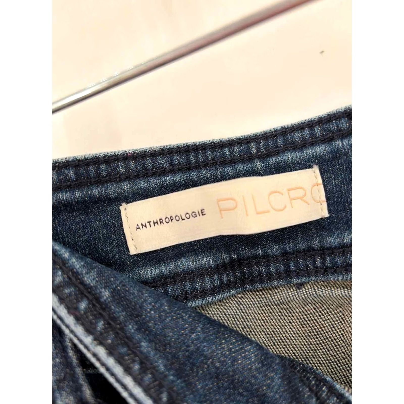 Vintage Pilcro Jeans Size 32 Blue Pre-Owned Size 24" / US 00 / IT 34 - 3 Thumbnail