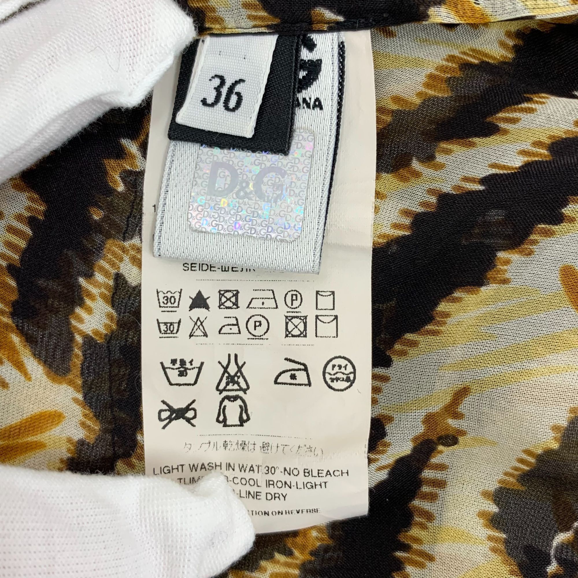 Dolce & Gabbana Dolce & Gabbana Leopard Print Mulberry Silk Ruffled Mini Dre Size XS / US 0-2 / IT 36-38 - 4 Thumbnail