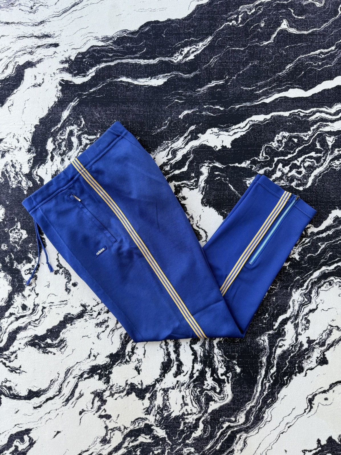 Adidas × Japanese Brand × Vintage Vintage adidas w.germany techno trackpant royal blue Size US 30 / EU 46 - 1 Thumbnail