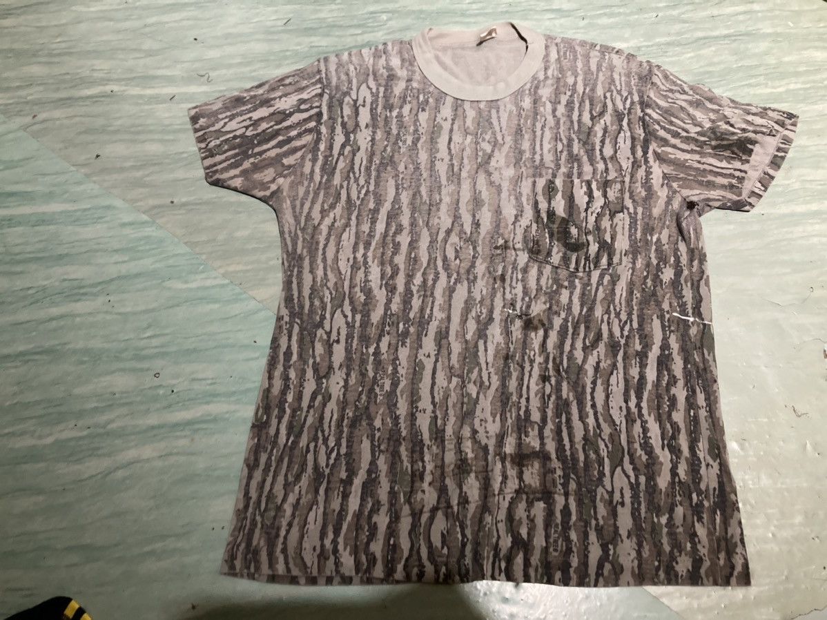 Realtree × Vintage Vintage Real Tree Pocket T-shirt Size US XL / EU 56 / 4 - 1 Thumbnail