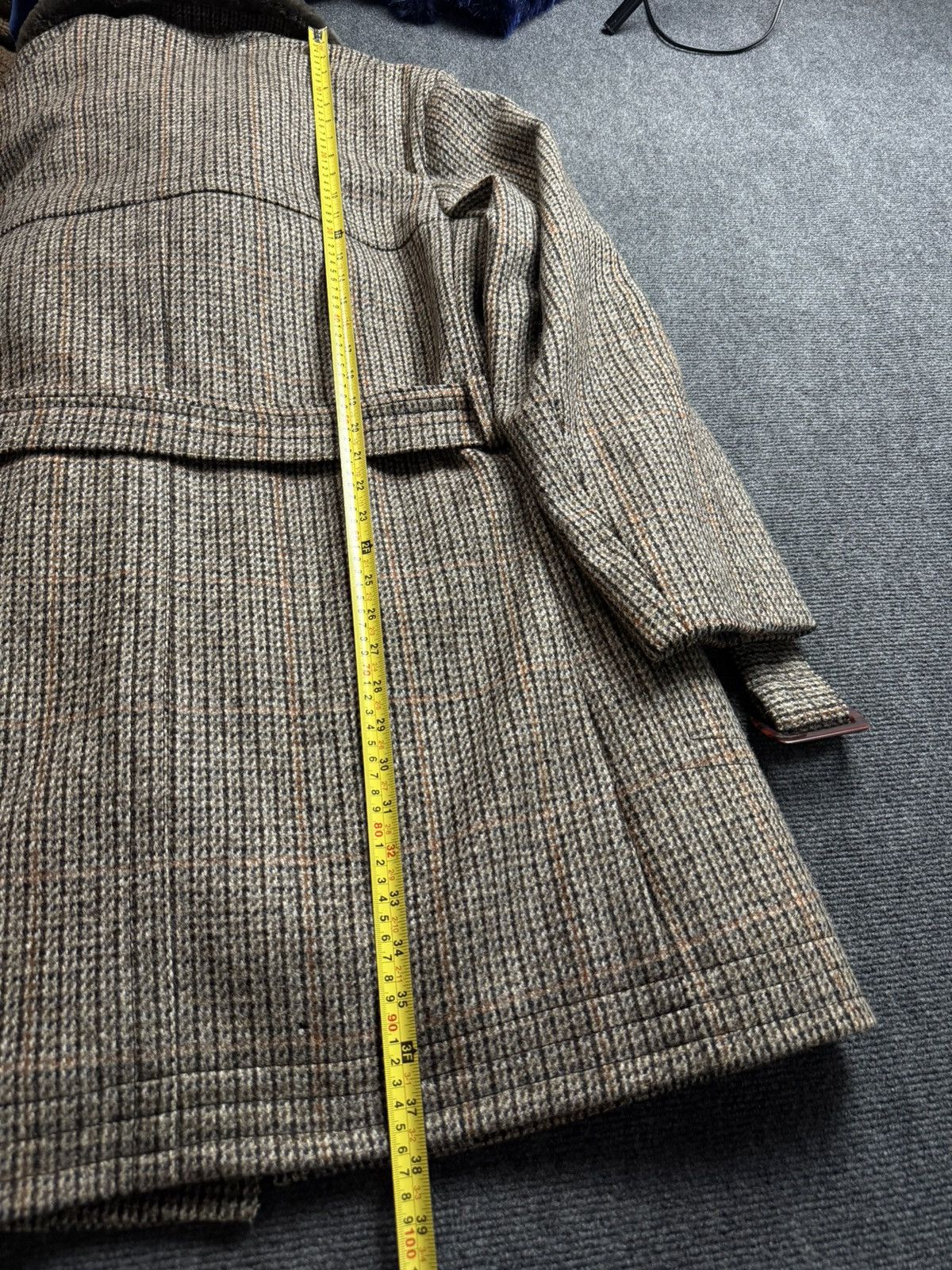 Vintage Vintage Shearling Wool Coat Borg Lined Heavy Winter Size US L / EU 52-54 / 3 - 25 Thumbnail