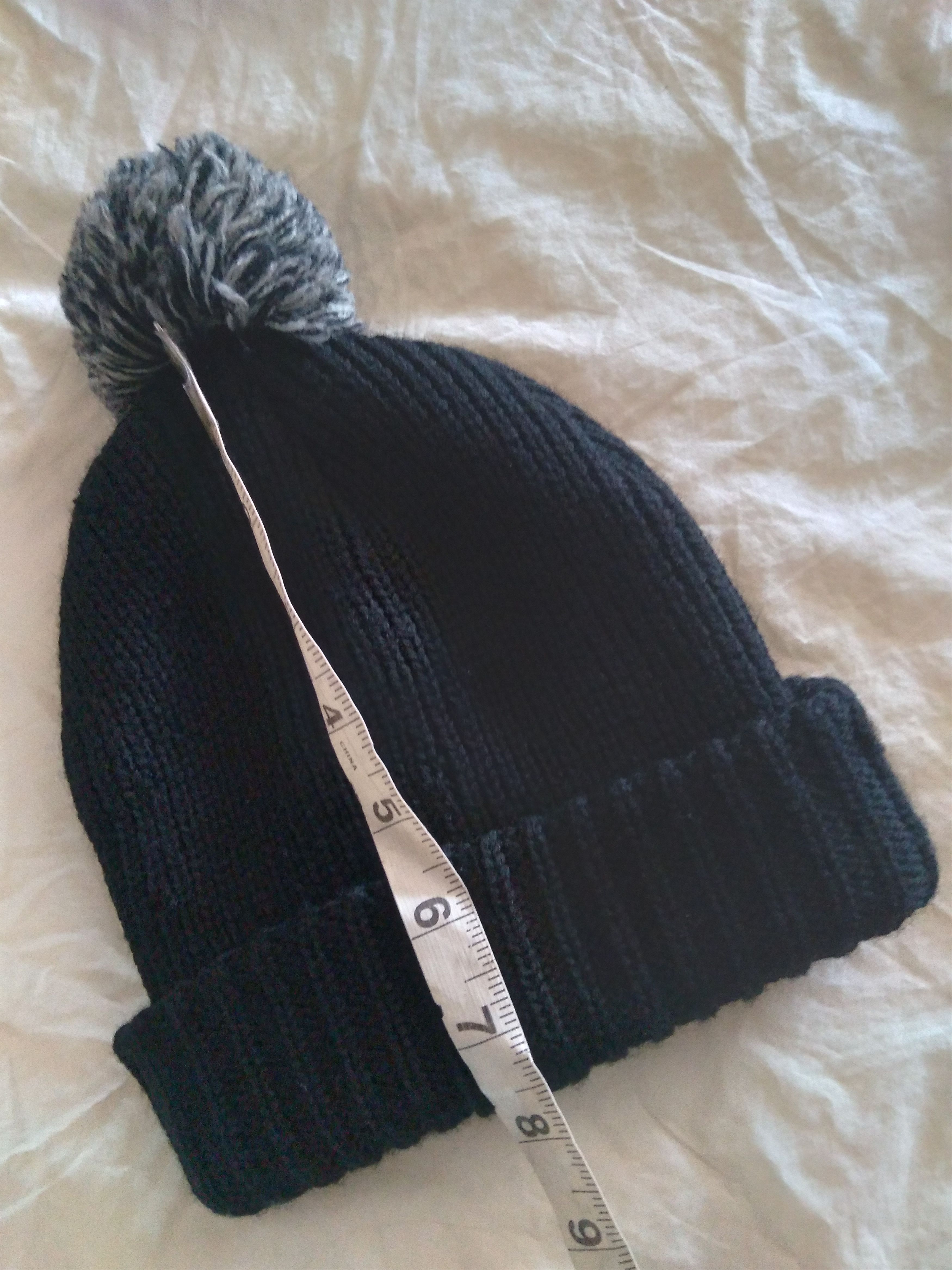 Y-3 Chunky Wool Beanie Hat Black Small Size ONE SIZE - 3 Thumbnail
