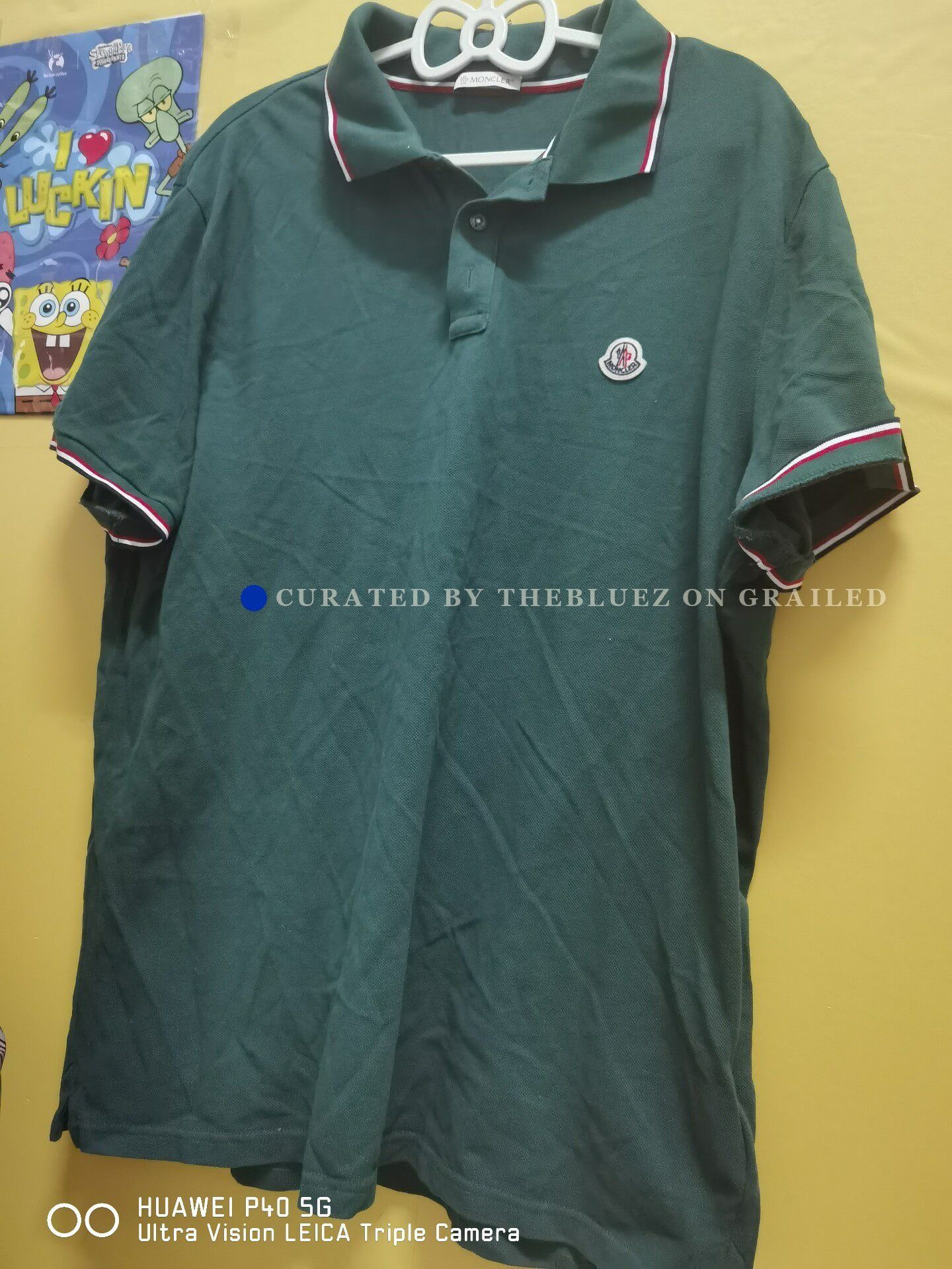 Moncler Moncler Men's Short Sleeve Polo Size US XXL / EU 58 / 5 - 1 Thumbnail