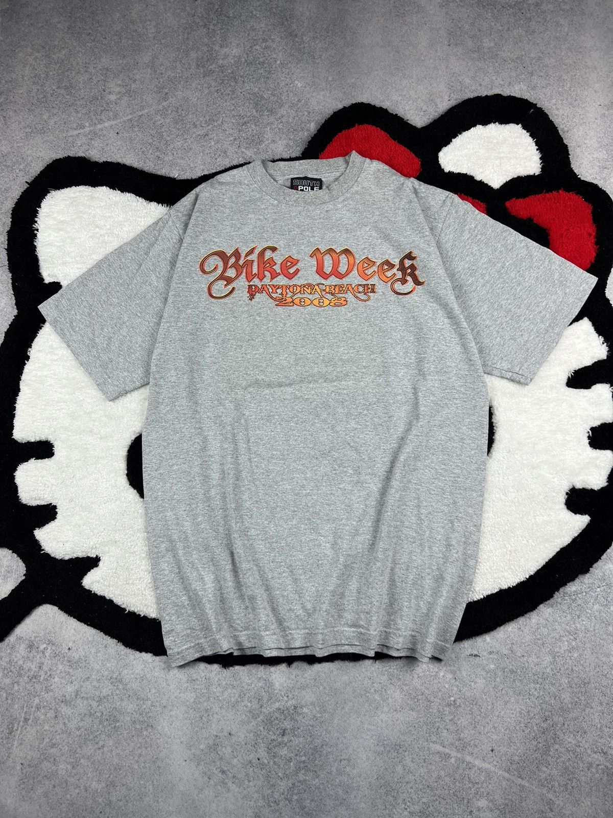 Southpole Y2K Vintage SouthPole Bike Week 2007 Motorcycle Tee Shirt Size US M / EU 48-50 / 2 - 3 Thumbnail