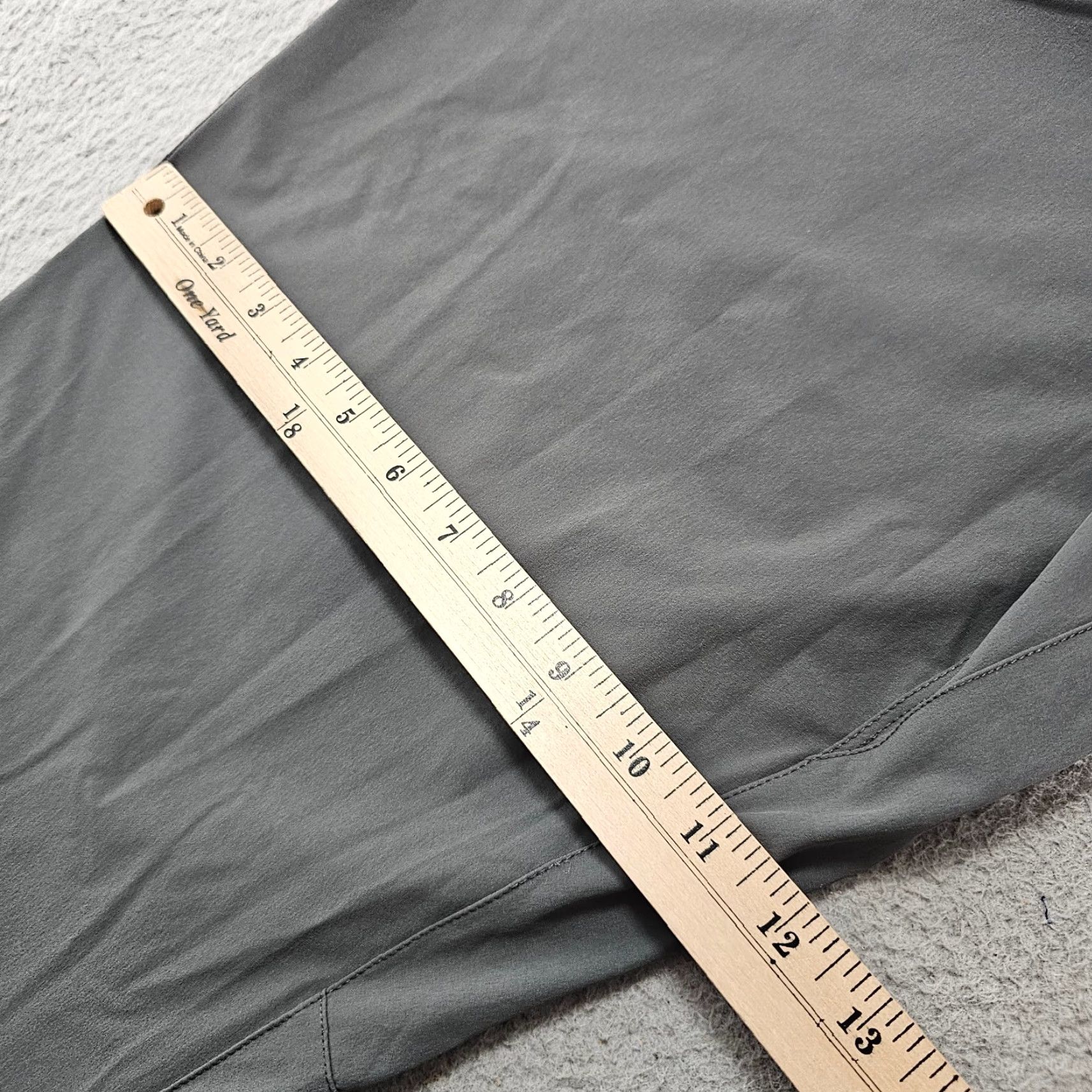 Vintage Beyond Clothing Pants Mens Size 42 Long Grey Nylon Stretch Cargo Outdoor Hike Size US 42 / EU 58 - 5 Thumbnail