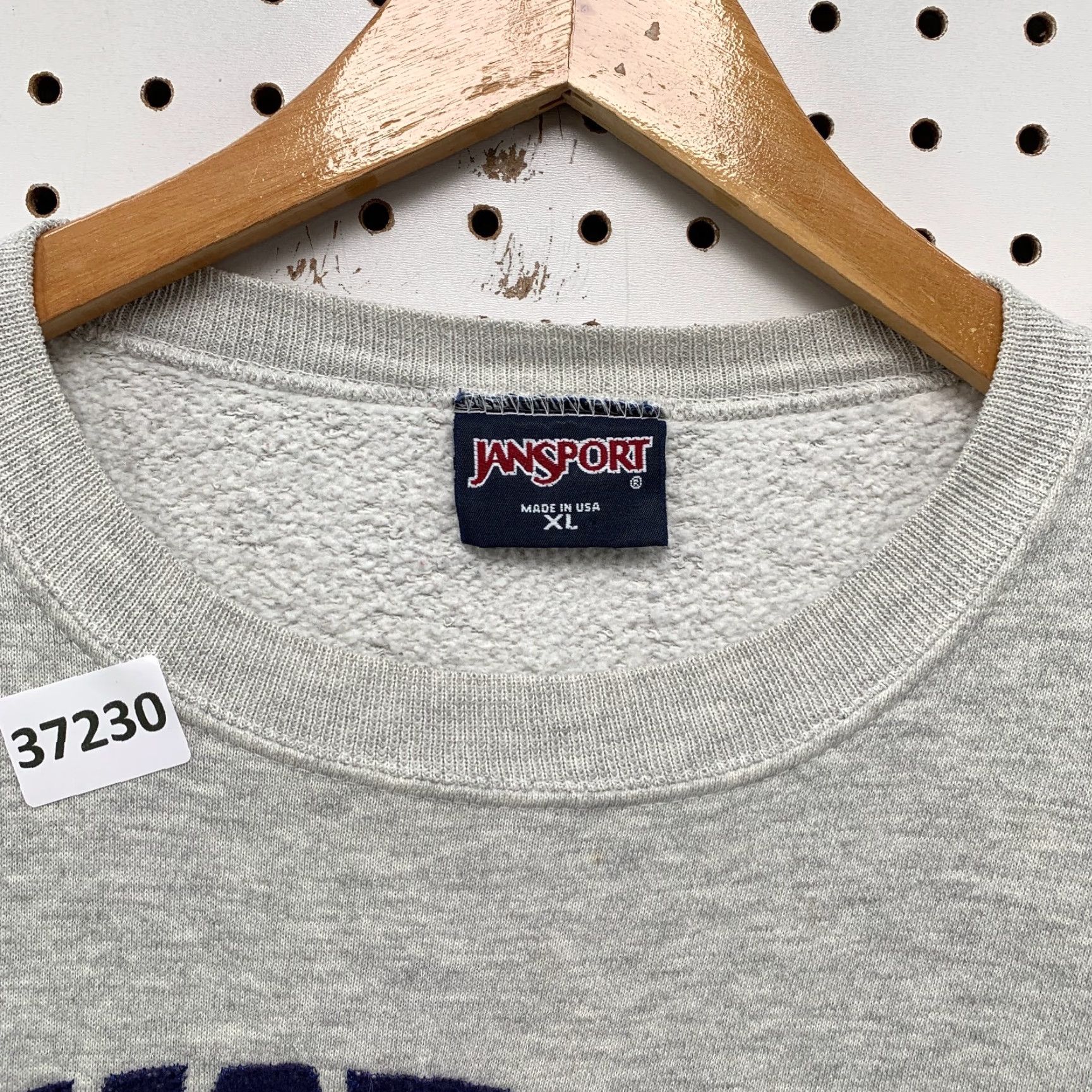 Jansport VINTAGE Keystone Sweatshirt Mens XL Gray JanSport Pullover Crewneck 90s University Graphic Print Size US XL / EU 56 / 4 - 7 Thumbnail