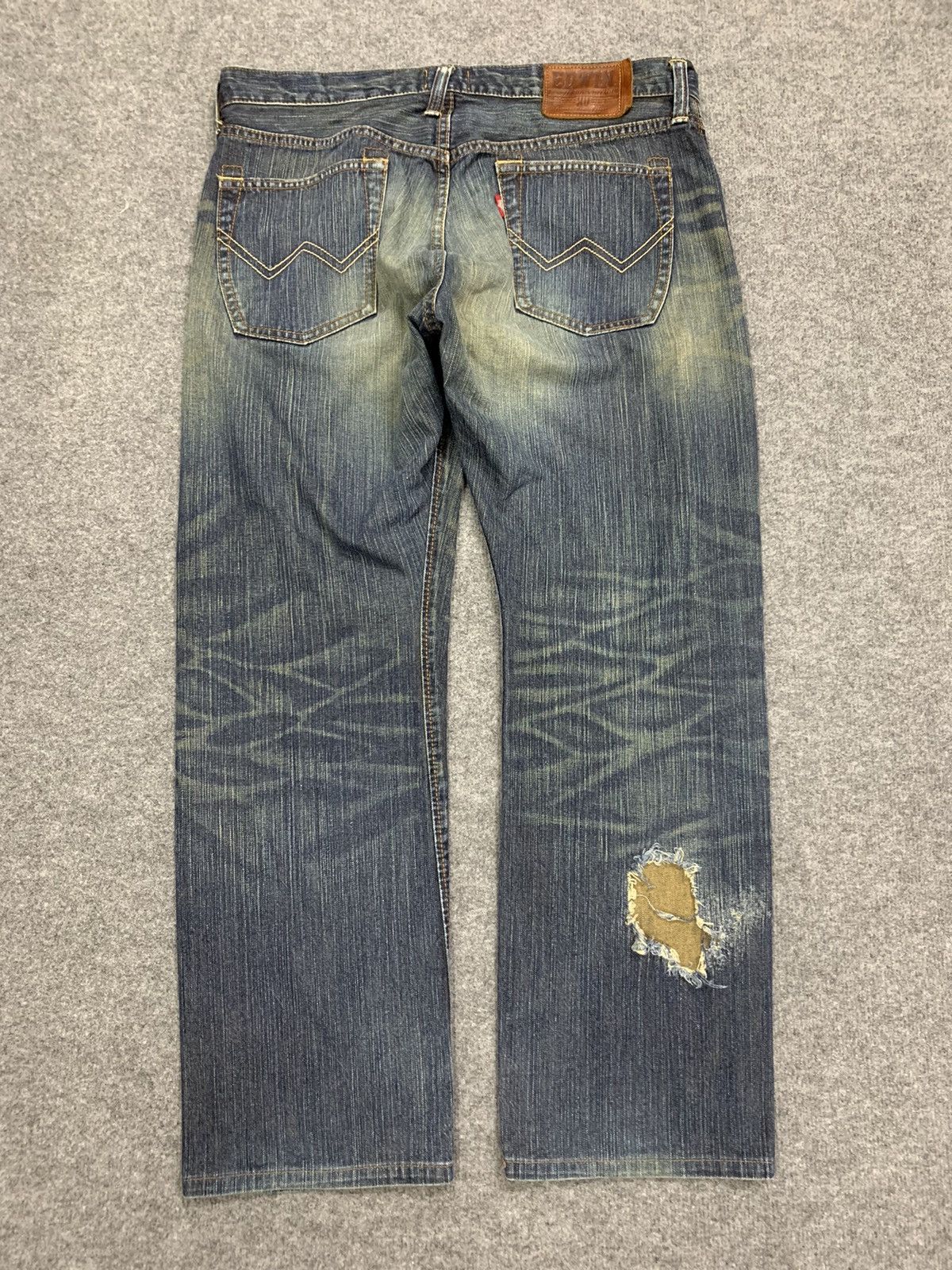 Edwin Distressed Edwin XV vintage rusty denim. Size US 38 / EU 54 - 3 Thumbnail