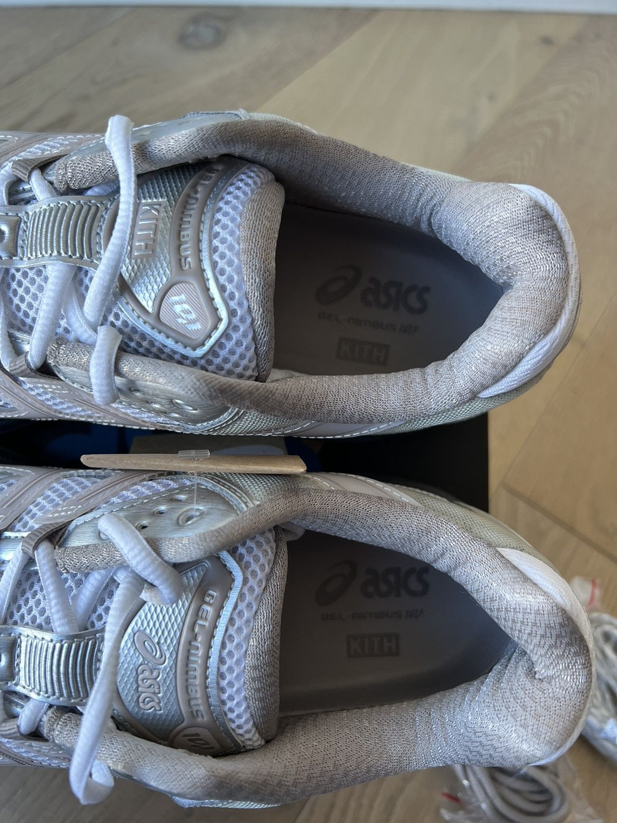 Asics × Kith × Ronnie Fieg Kith ASICS Gel Nimbus 10.1 White Morganite size 10 Size US 10 / EU 43 - 9 Thumbnail