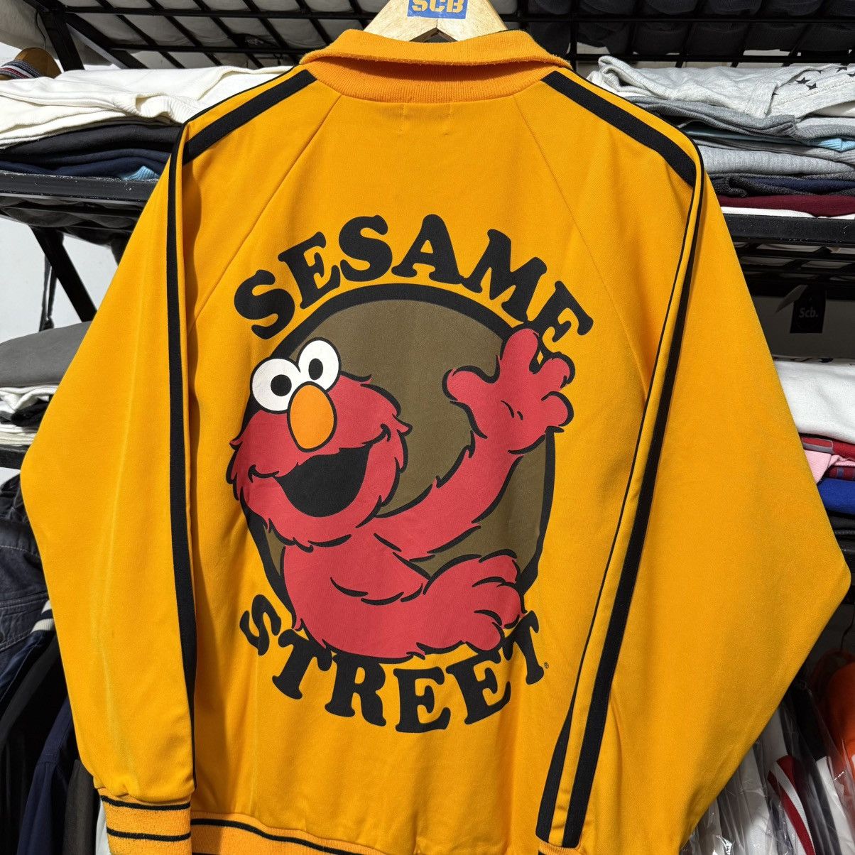 Vintage Vintage y2k sesame street track top Size US M / EU 48-50 / 2 - 2 Thumbnail