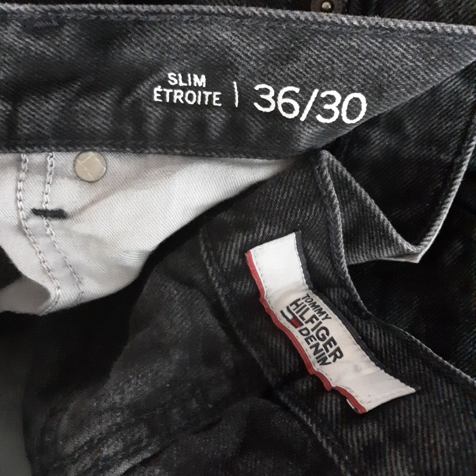 Tommy Hilfiger Tommy Hilfiger 90s Acid Wash Slim Jeans Size US 36 / EU 52 - 4 Thumbnail