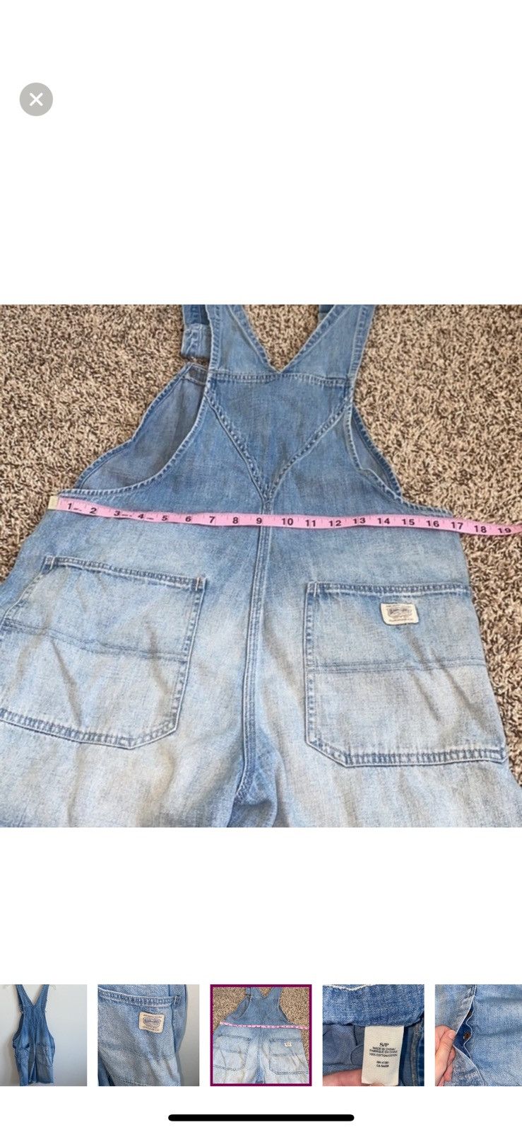 Denim & Supply Ralph Lauren Ralph Lauren denim and supply small denim shortalls Size 28" / US 6 / IT 42 - 9 Thumbnail