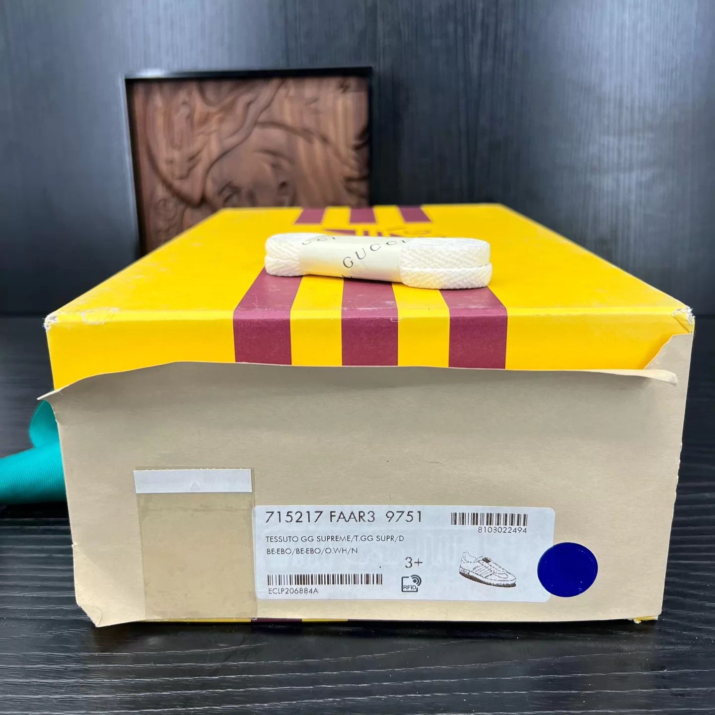 Gucci Gucci x Adidas Ebony Worn Once Women's 36 Sneakers Size US 5.5 / IT 35.5 - 9 Thumbnail