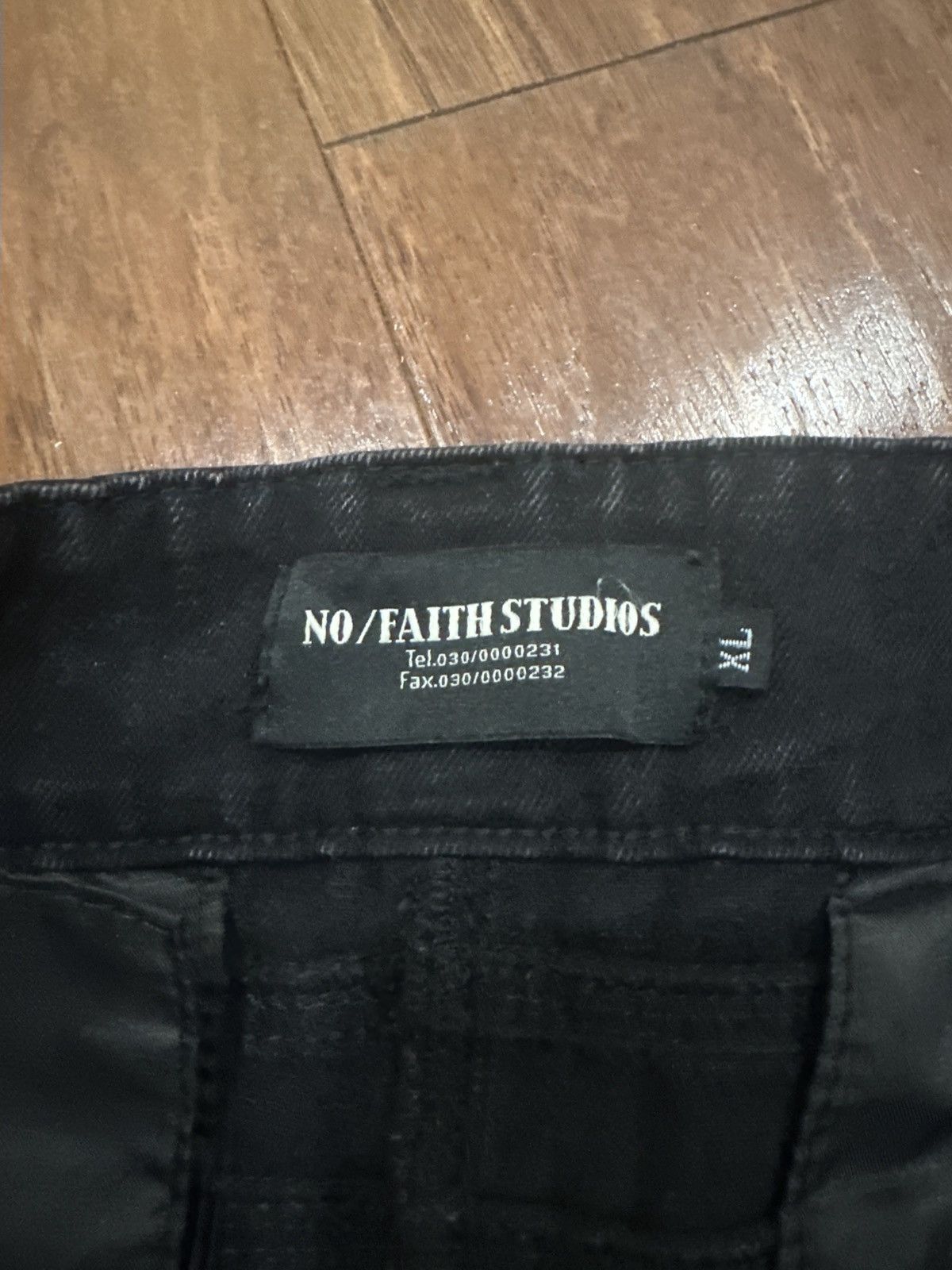 No Faith Studios no faith studios heavy wave denim Size US 32 / EU 48 - 6 Thumbnail