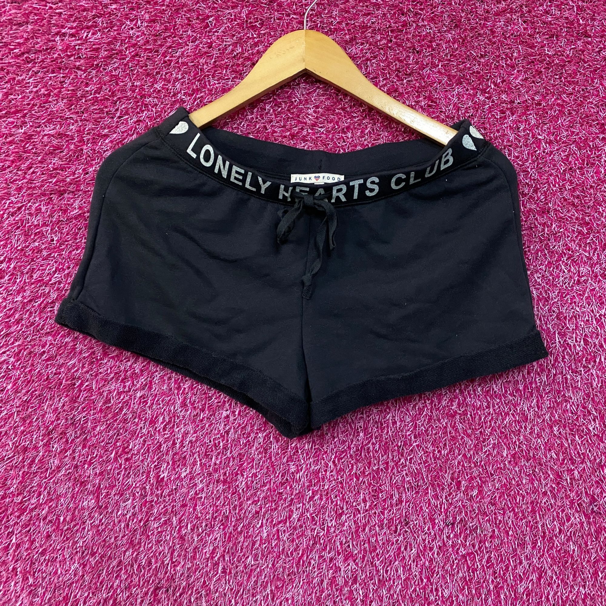 Junk Food Junk Food Lonely Hearts Club Vintage Style Shorts Small Size 28" / US 6 / IT 42 - 1 Thumbnail