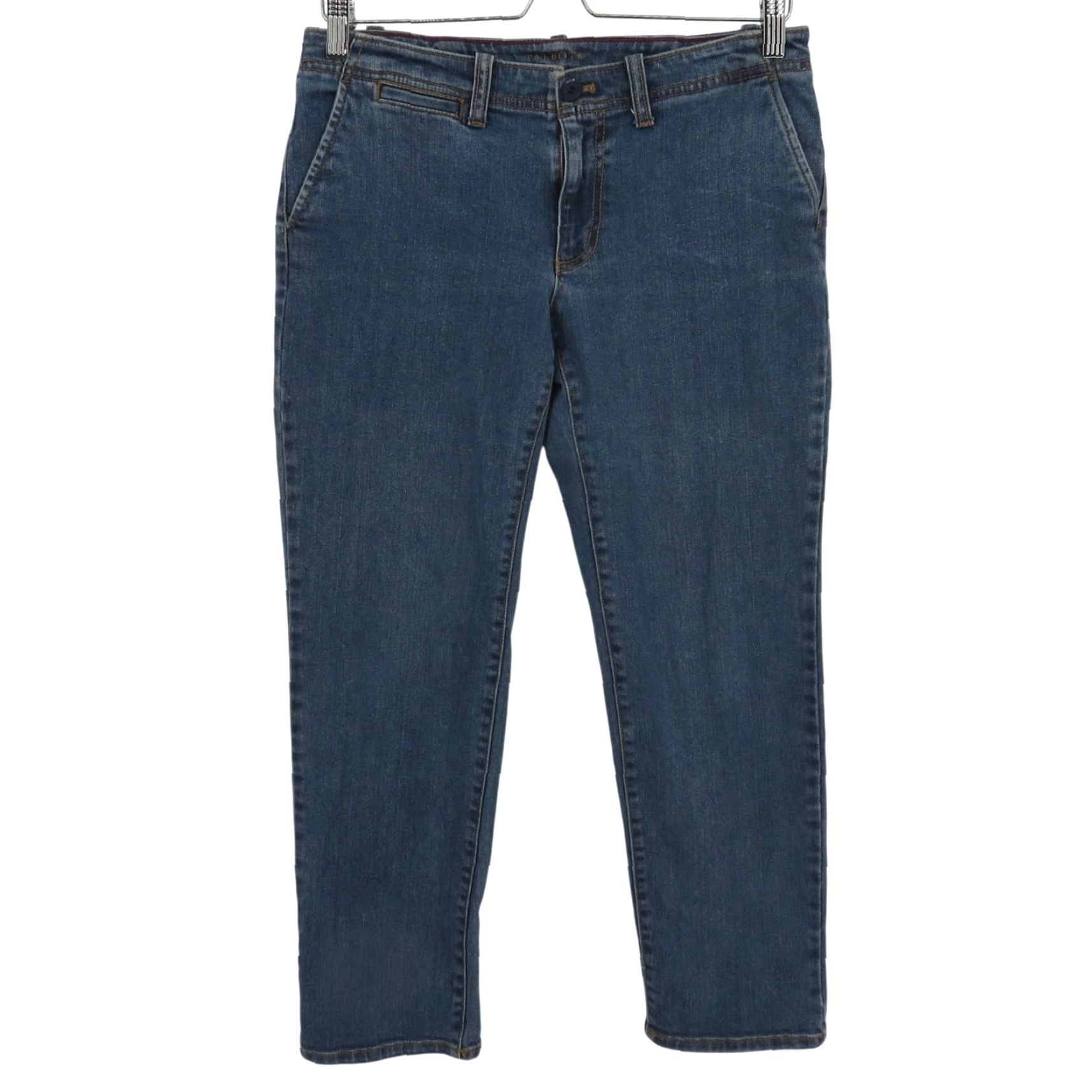 Talbots Talbots Women 6P 28 Signature Slim Ankle Blue Denim Jeans Pocket Cotton Slim Petite Jeans Women’s 6P Denim Ankle Pocket Size 28" / US 6 / IT 42 - 2 Thumbnail